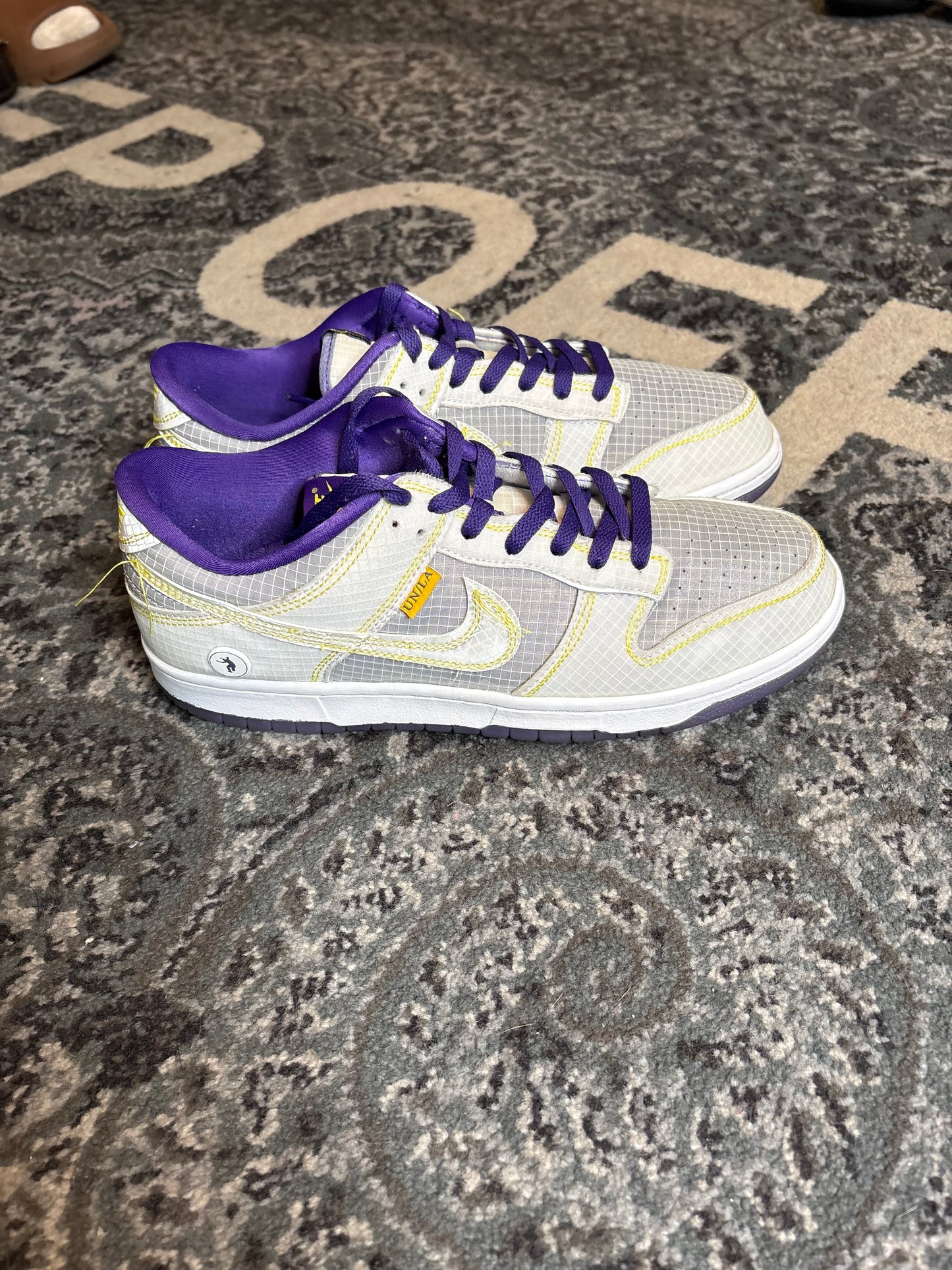 Nike Dunk X Union La Passport Pack “Court Purple” Clean Nb Size 10.5