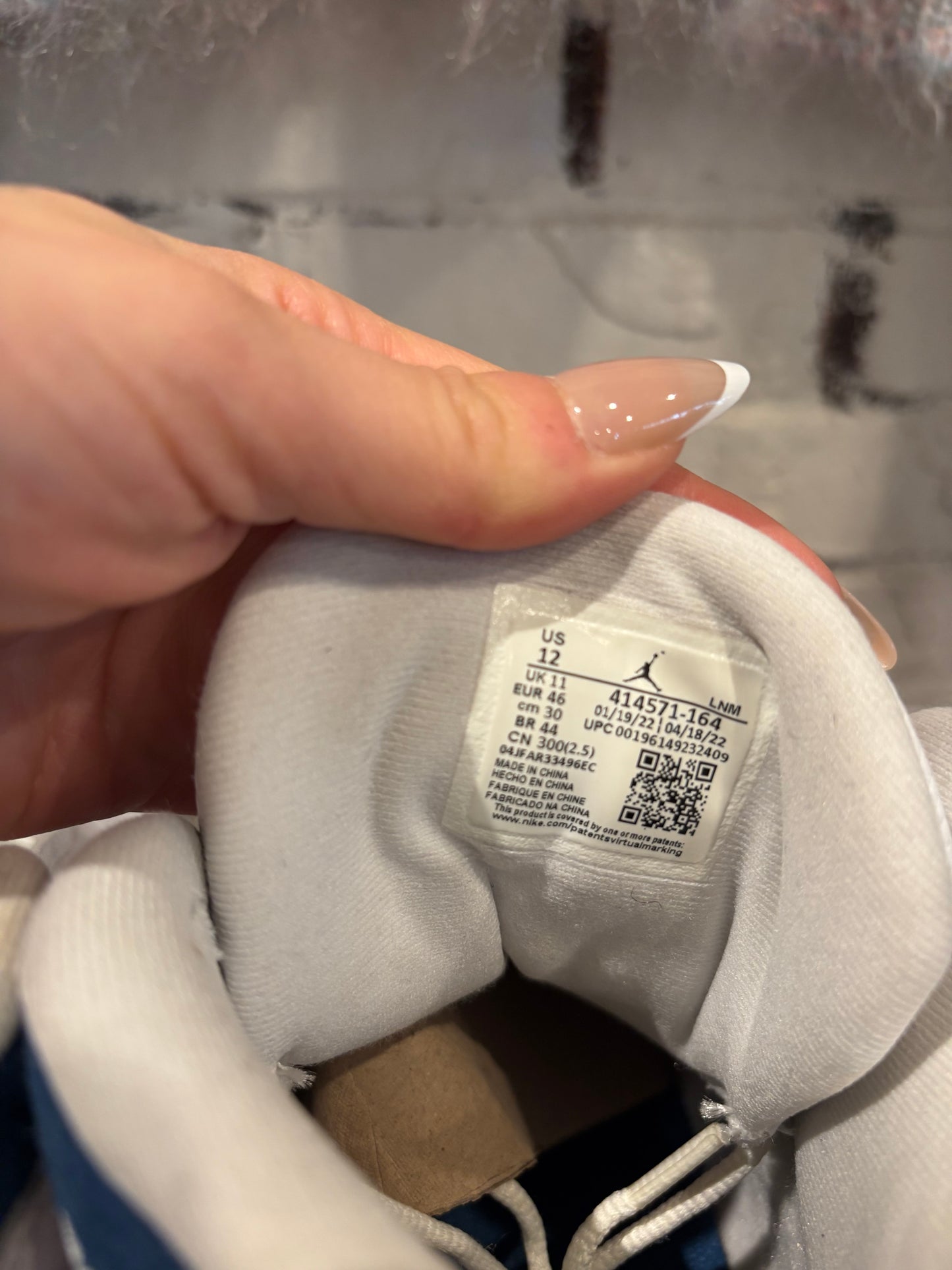 Jordan 13 Retro French Blue Clean OG Size 12