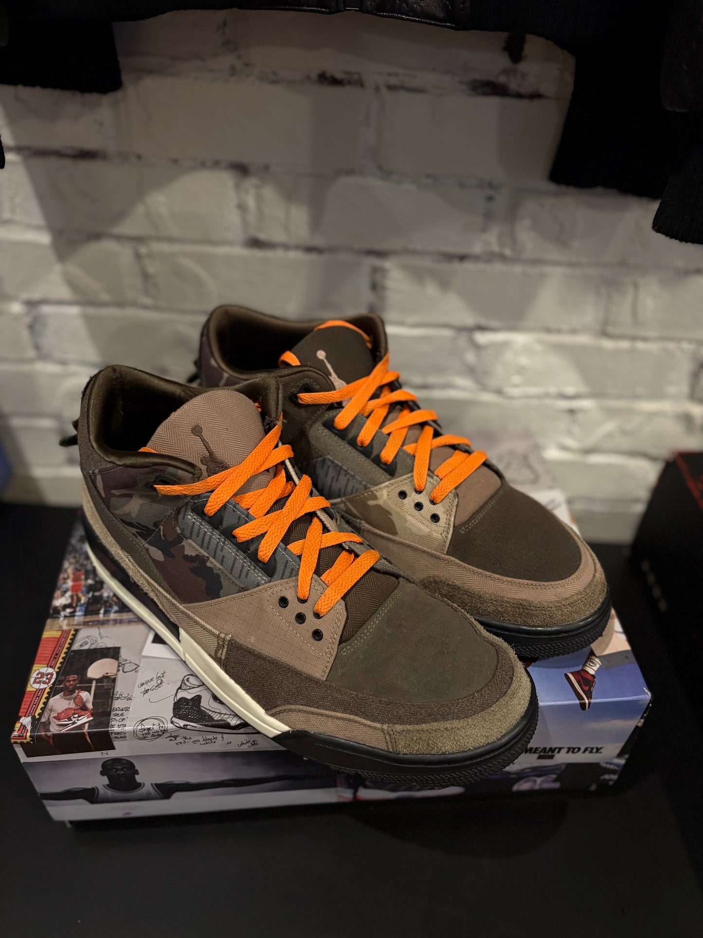 Jordan 3 Retro Patchwork Camo Clean OG Size 14