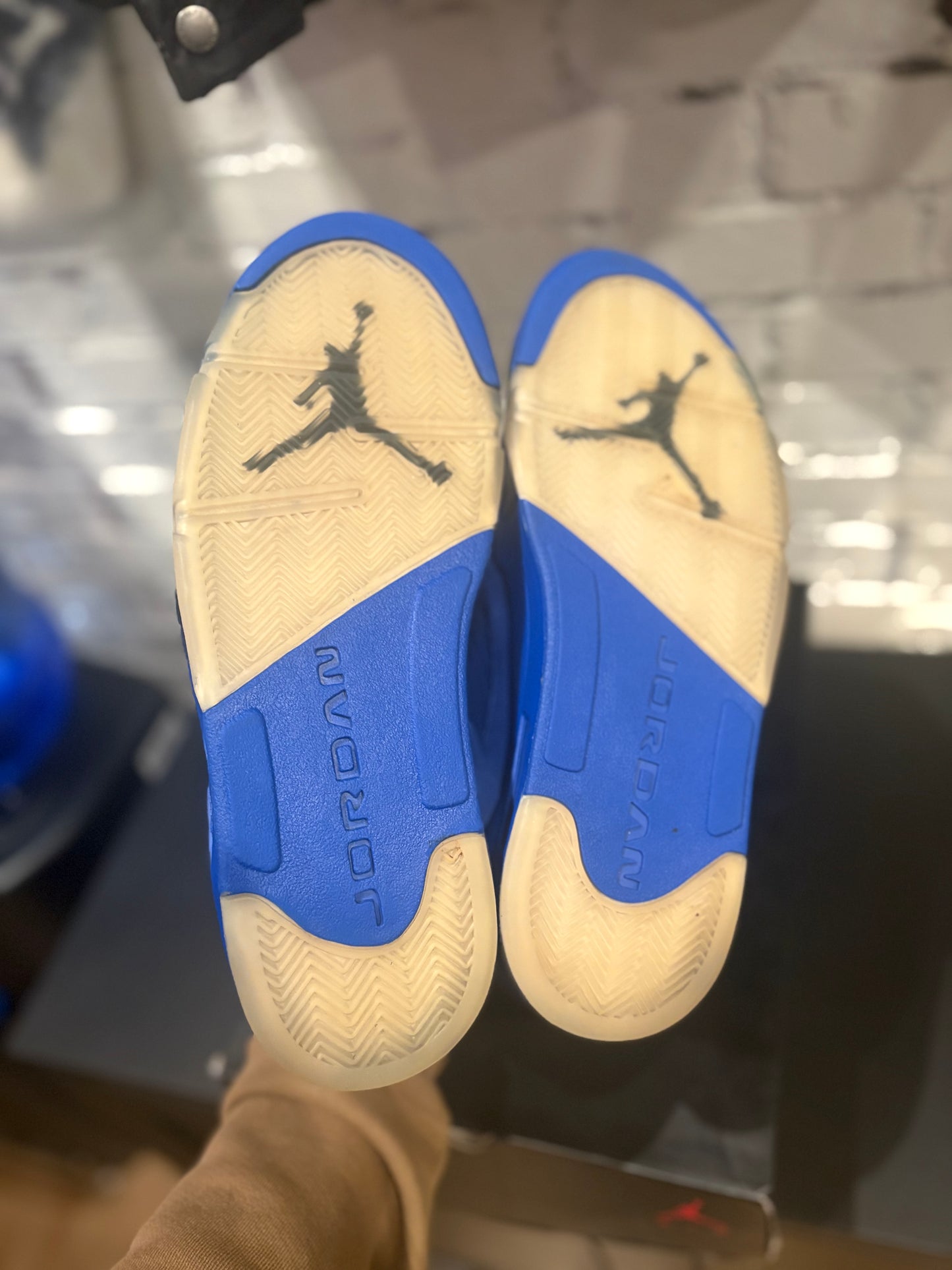 Jordan 5 Retro Blue Suede PO OG Size 11