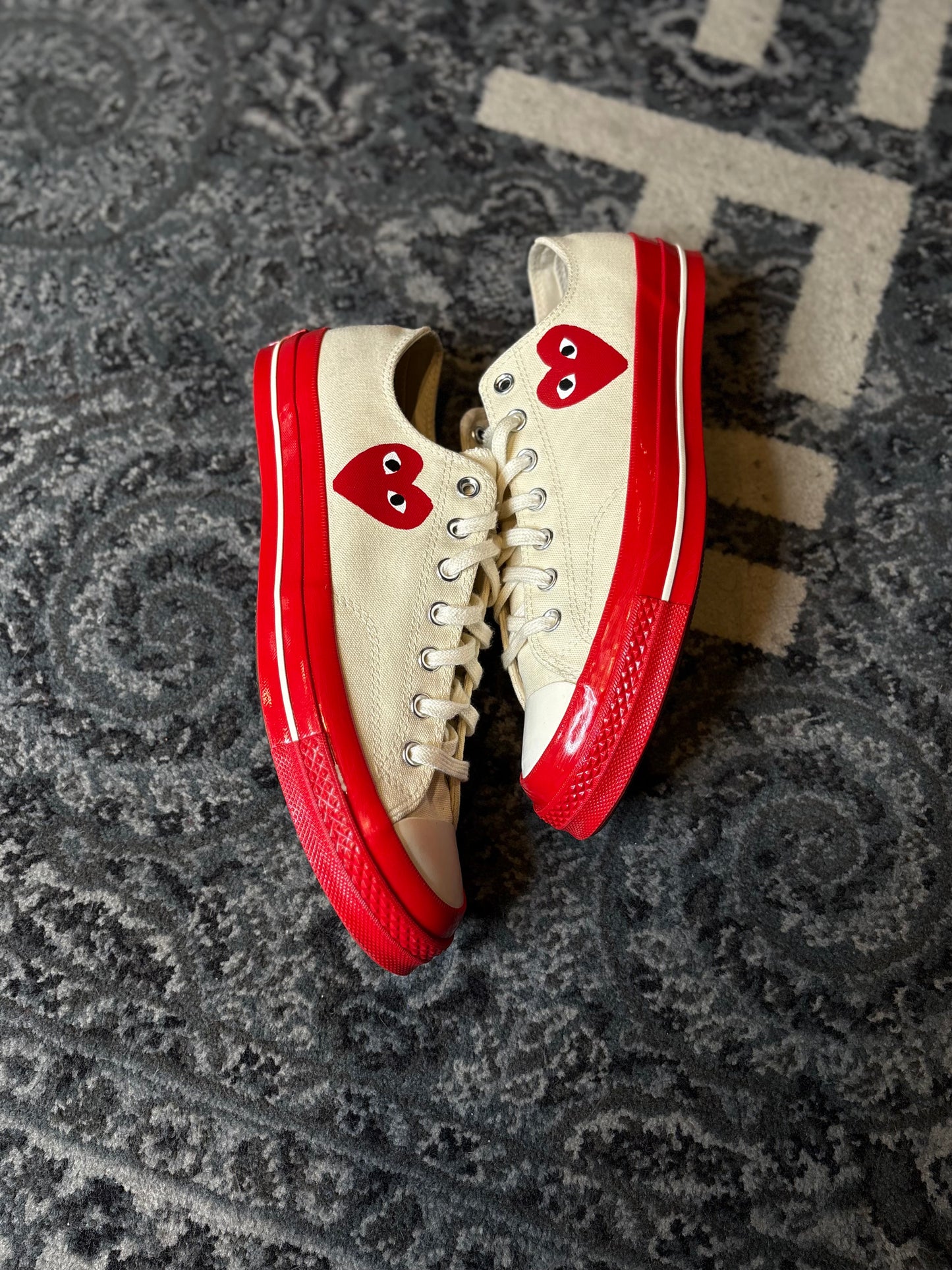 Comme des garçons play X Converse chuck 70 low Clean Nb Size 11