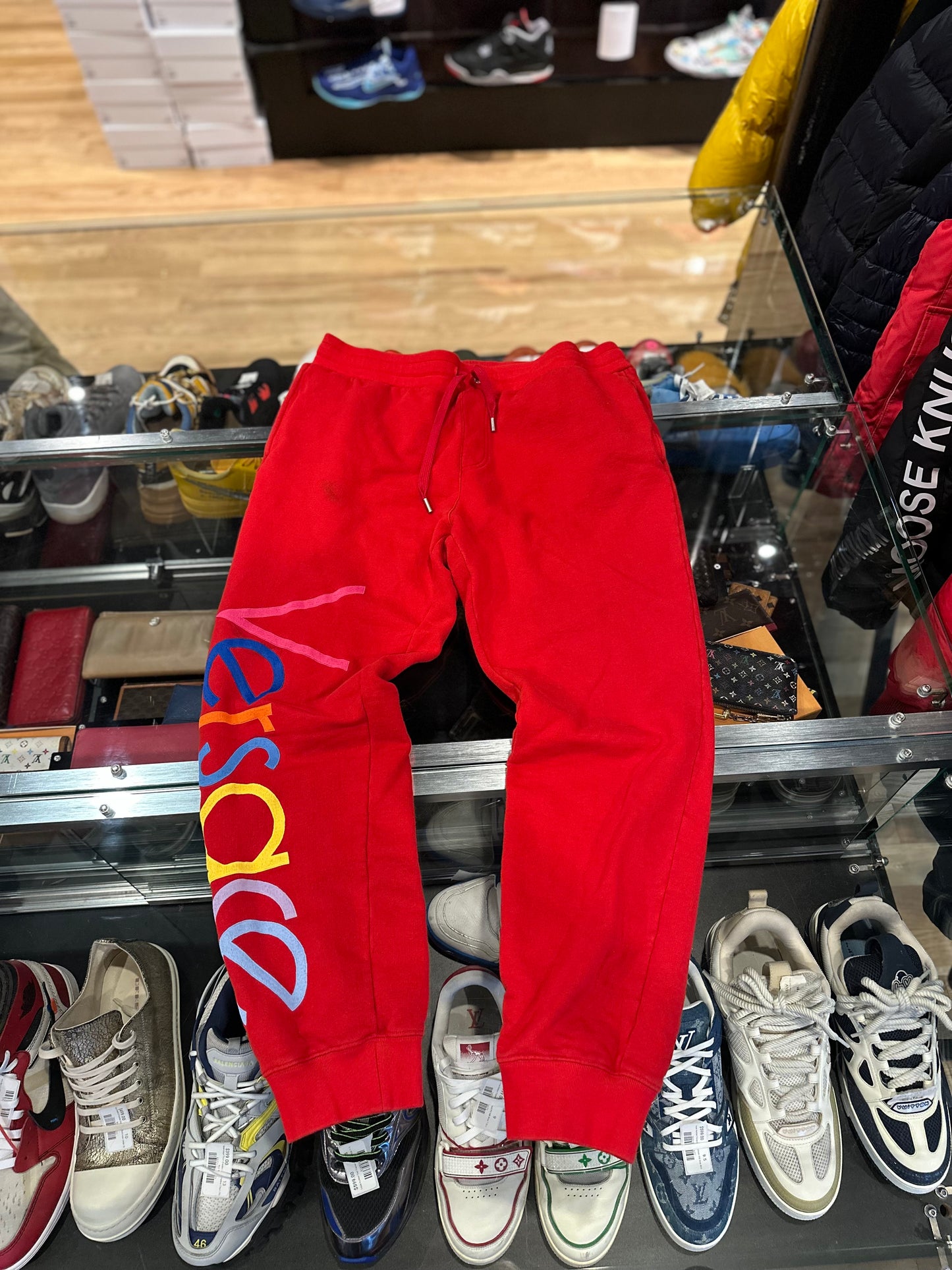 Versace Red Sweatpants Size XXL