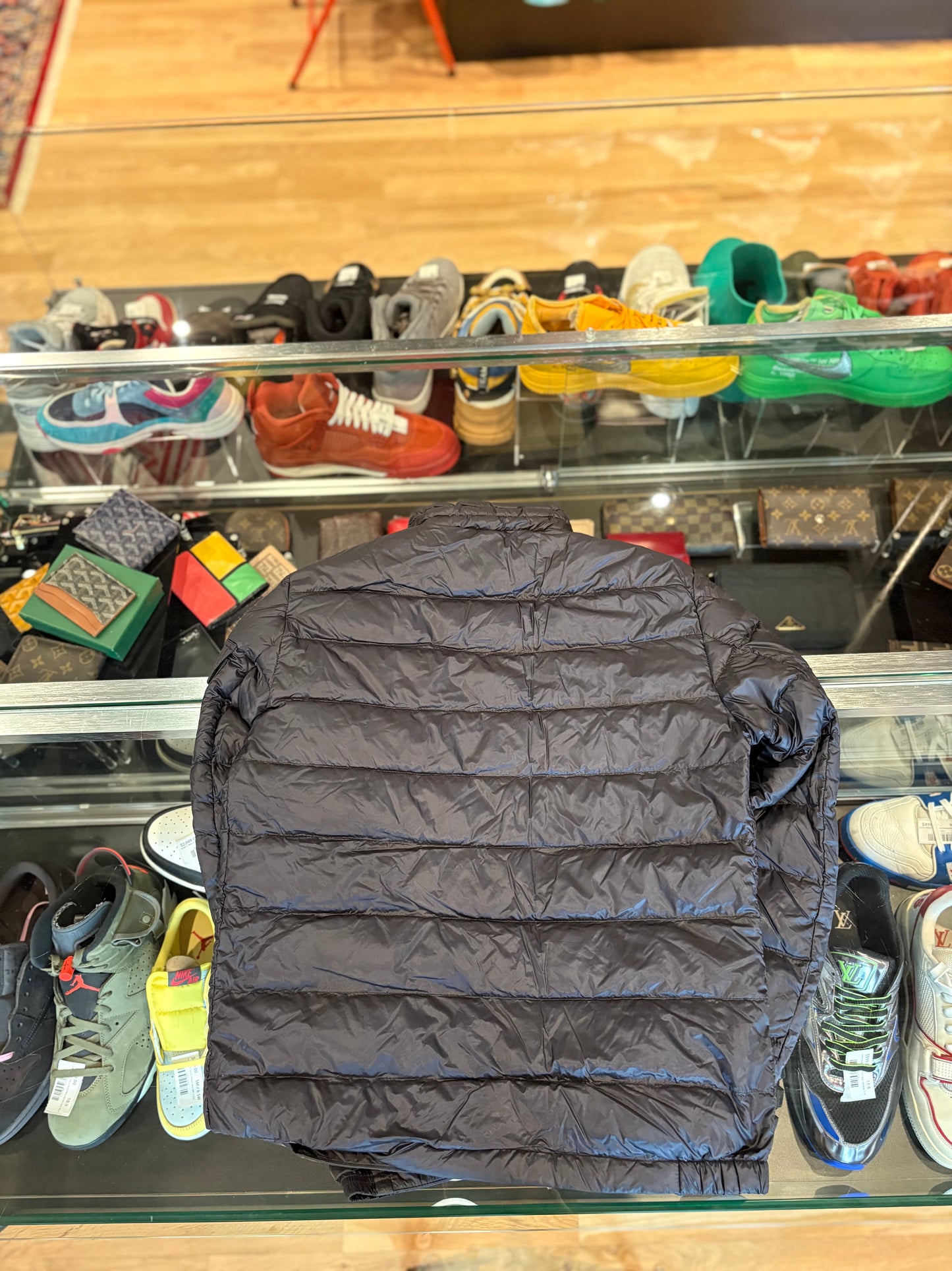 Moncler Navy Down Puffer Size XS