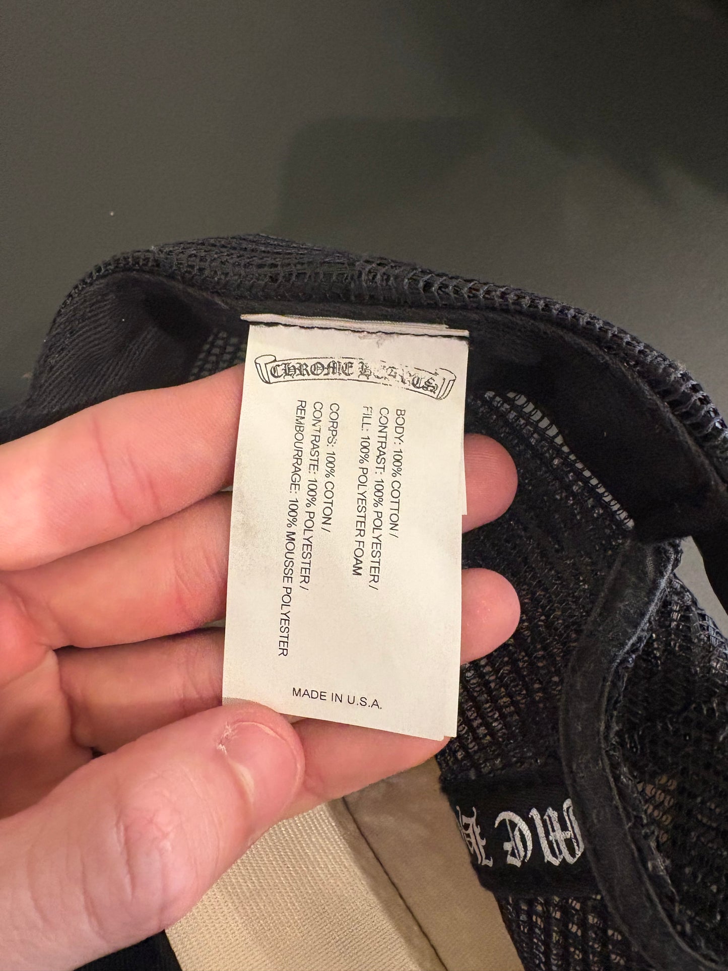 Chrome Hearts Hollywood Trucker Hat