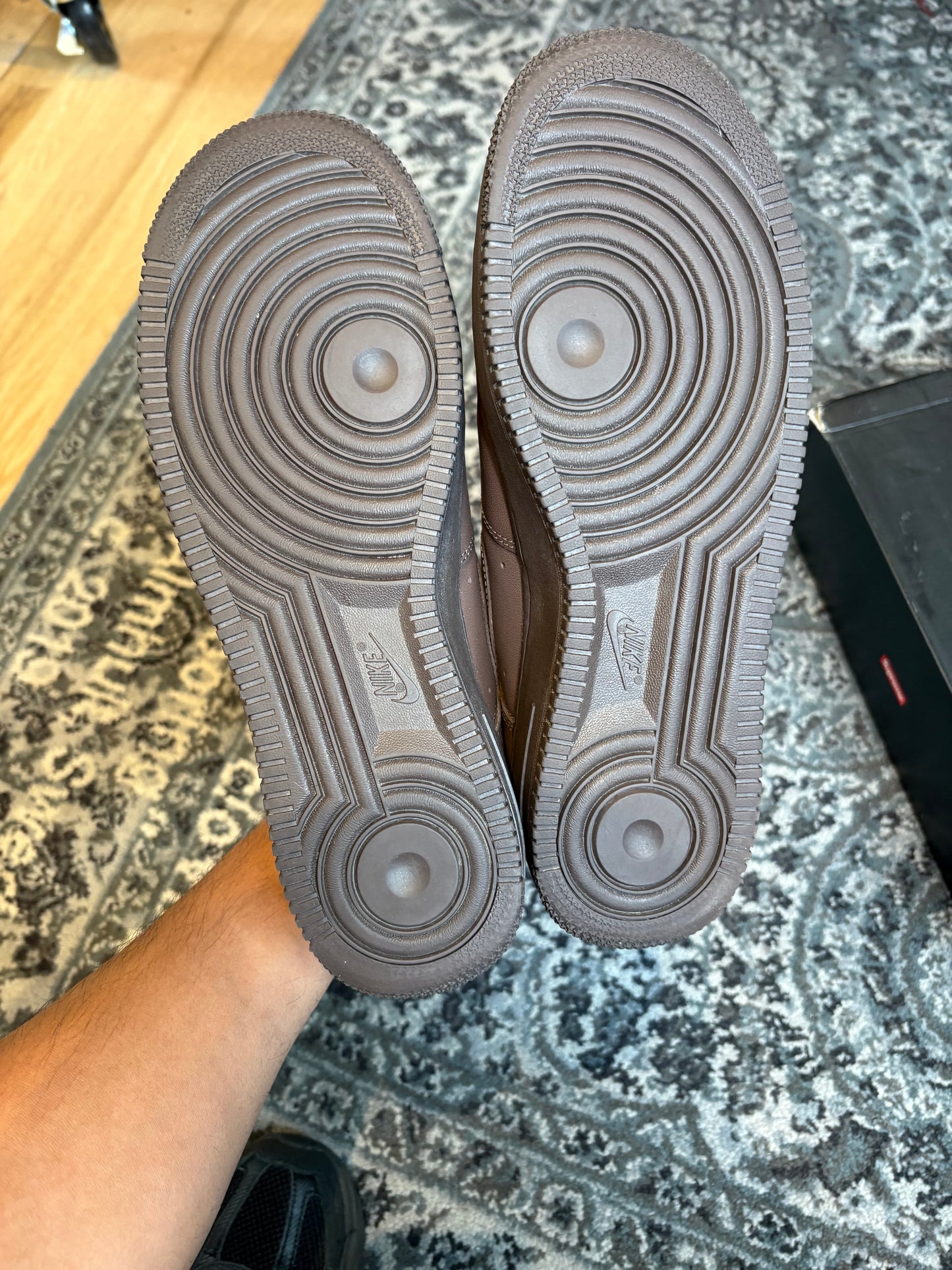 Air Force 1 Supreme “Brown” Clean Og Size 10
