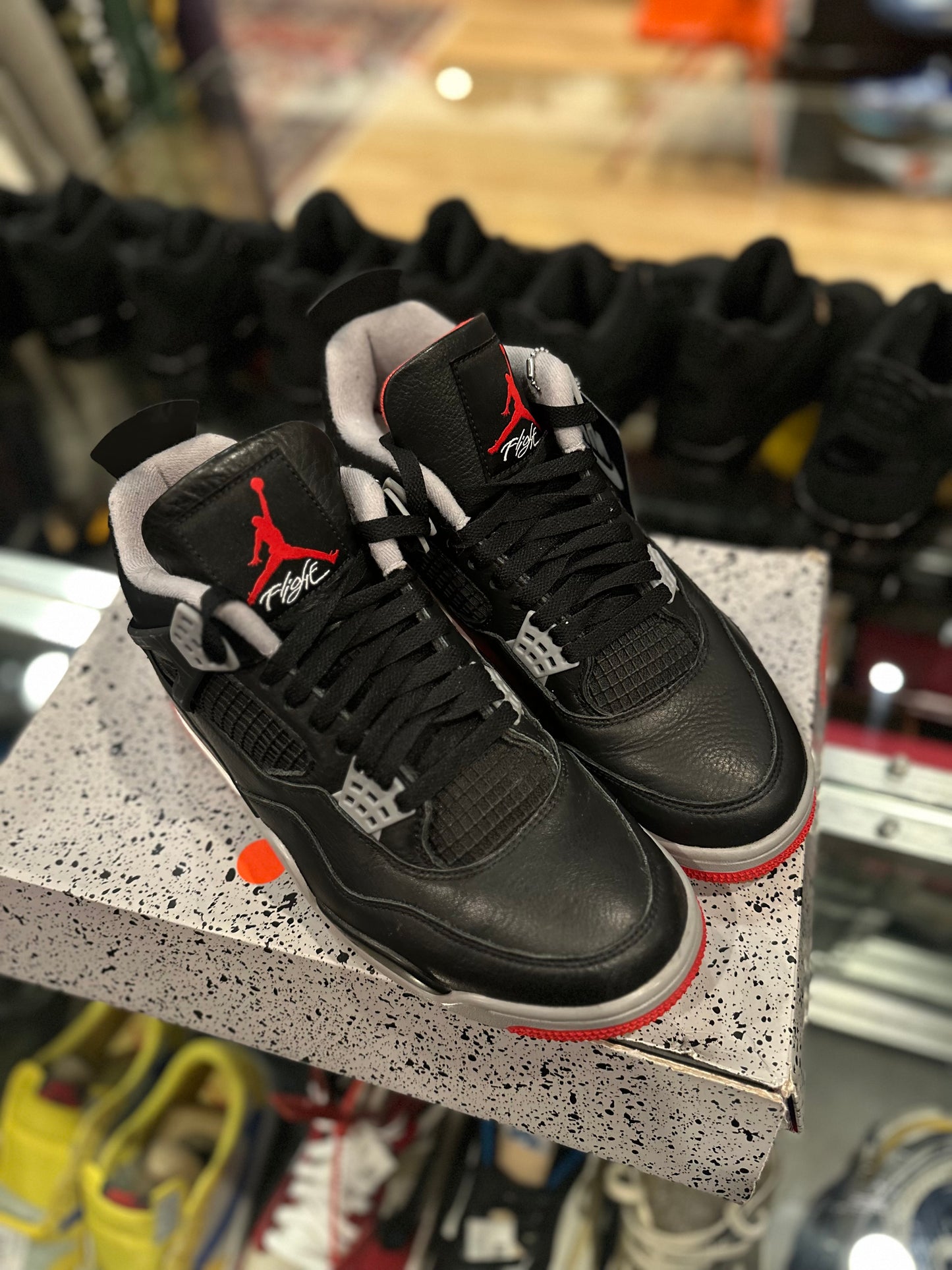 Jordan 4 Retro Bred Reimagined Clean OG Size 9.5