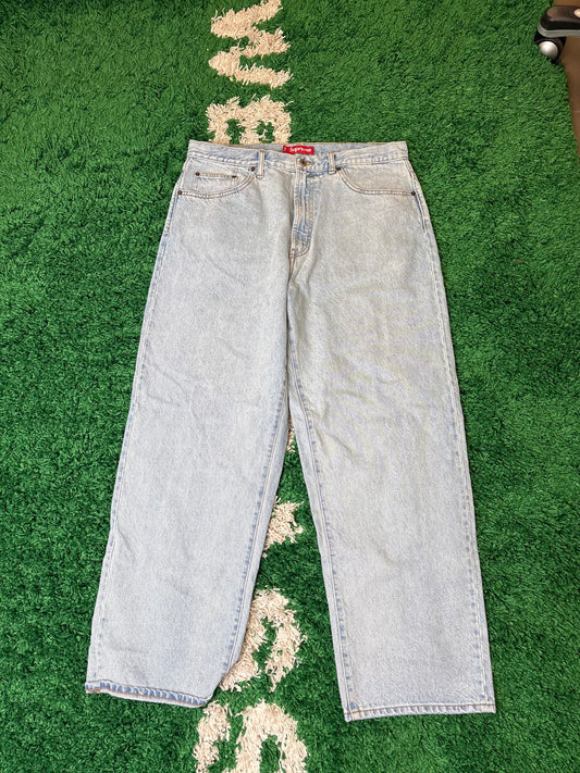 Supreme Light Wash Jeans Size 34