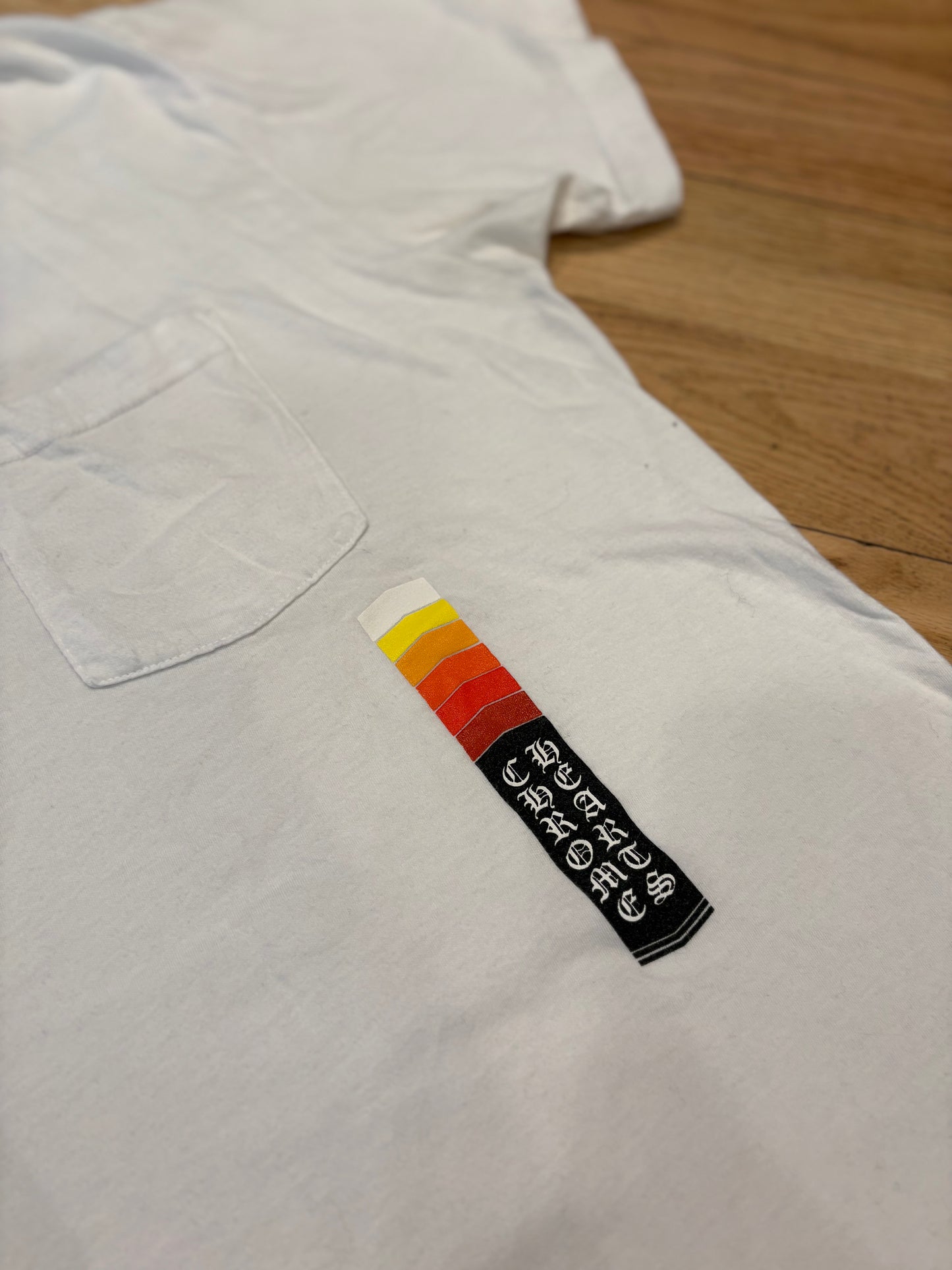 Chrome Hearts Hollywood Tee White Size XL