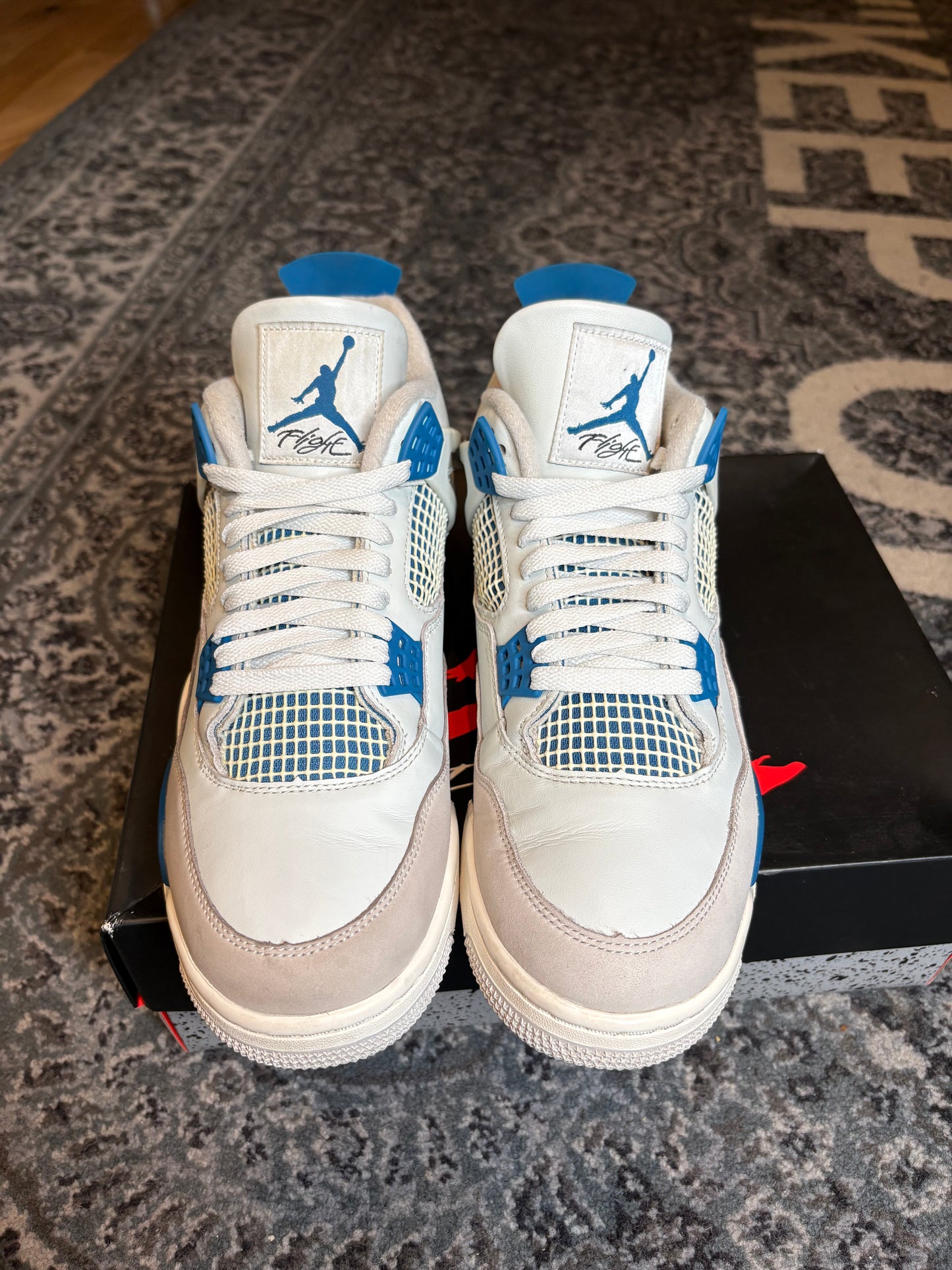 Jordan 4 Retro “Military Blue” Clean Og Size 11