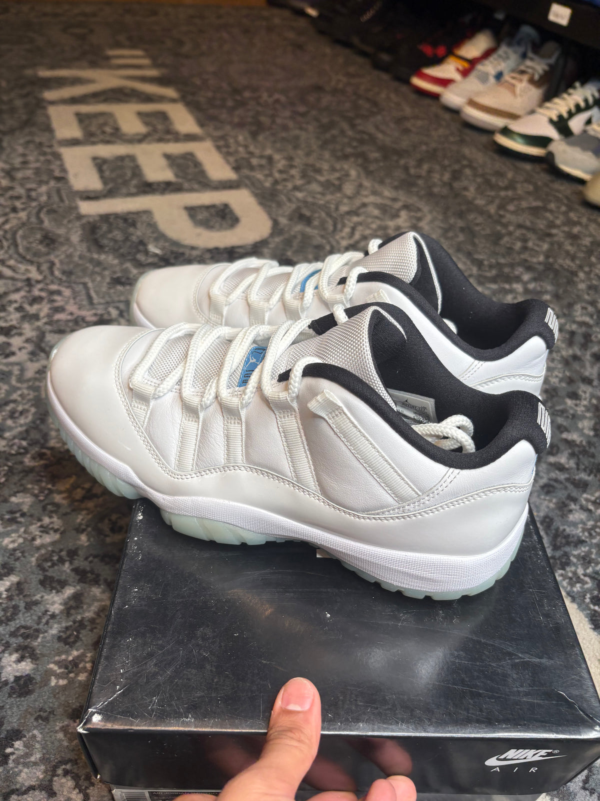 Jordan 11 Retro Low “Legend Blue” Clean Og Size 10