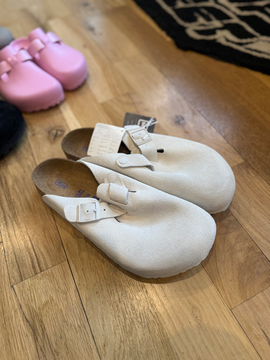 Birkenstock Boston Antique White DS OG Size 43
