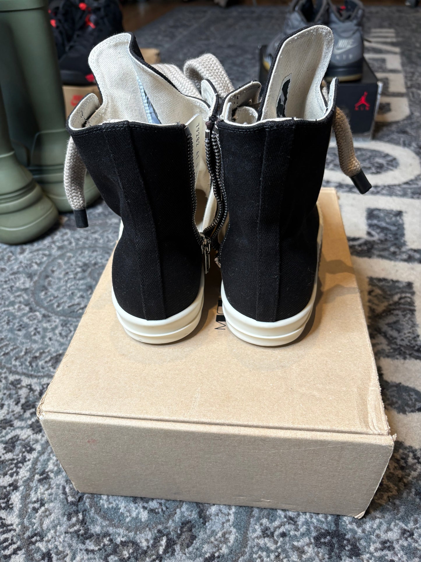 Rick Owens Jumbo Lace Canvas Drkshdw Po Og Size 8(41 EU)