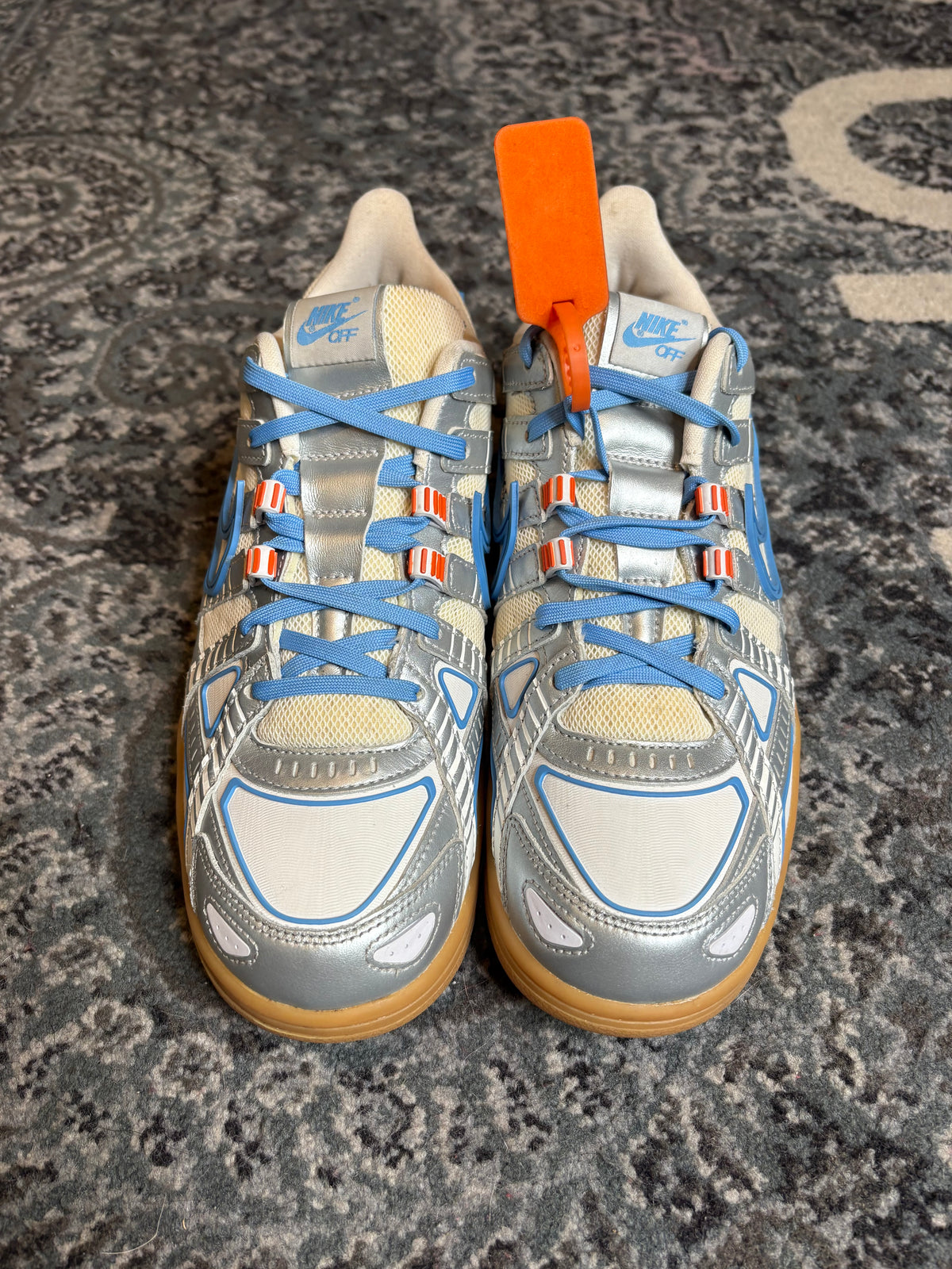 Nike Air Rubber Dunk “Off-White Unc” Clean Nb Size 10