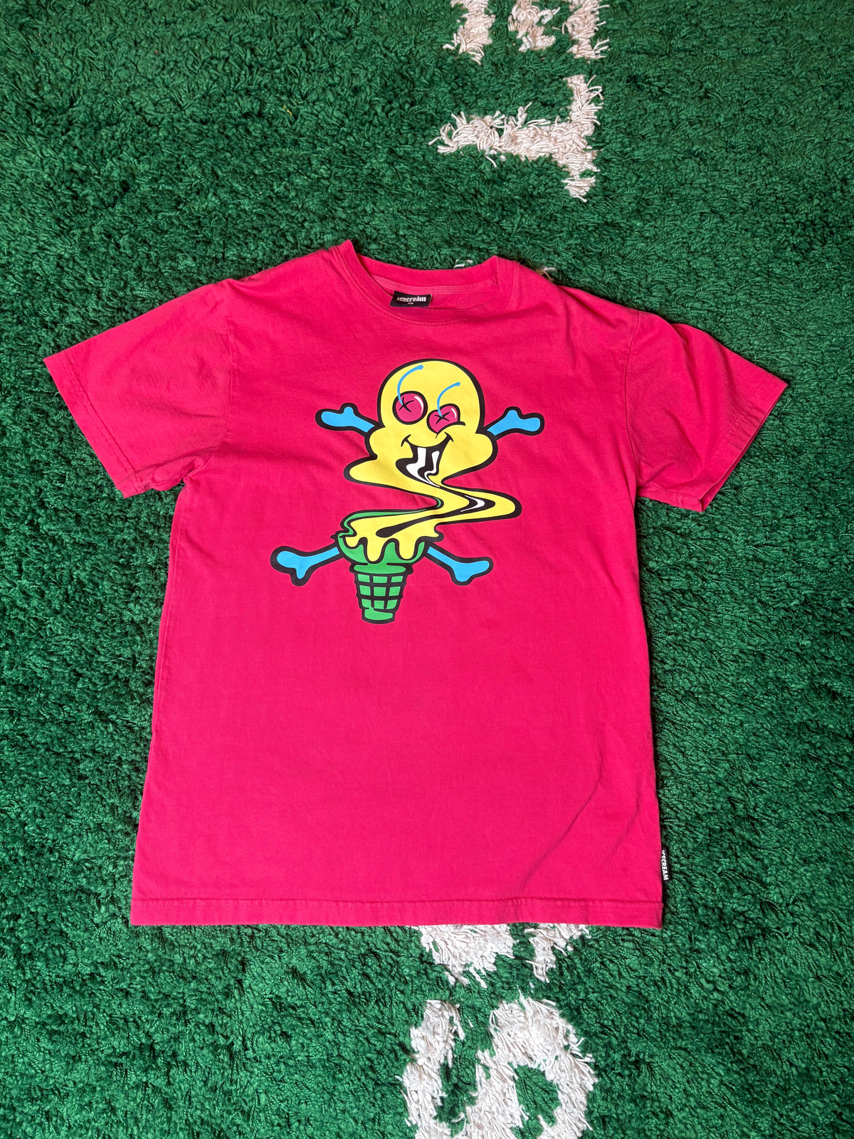 Ice Cream Tee Pink Size Medium