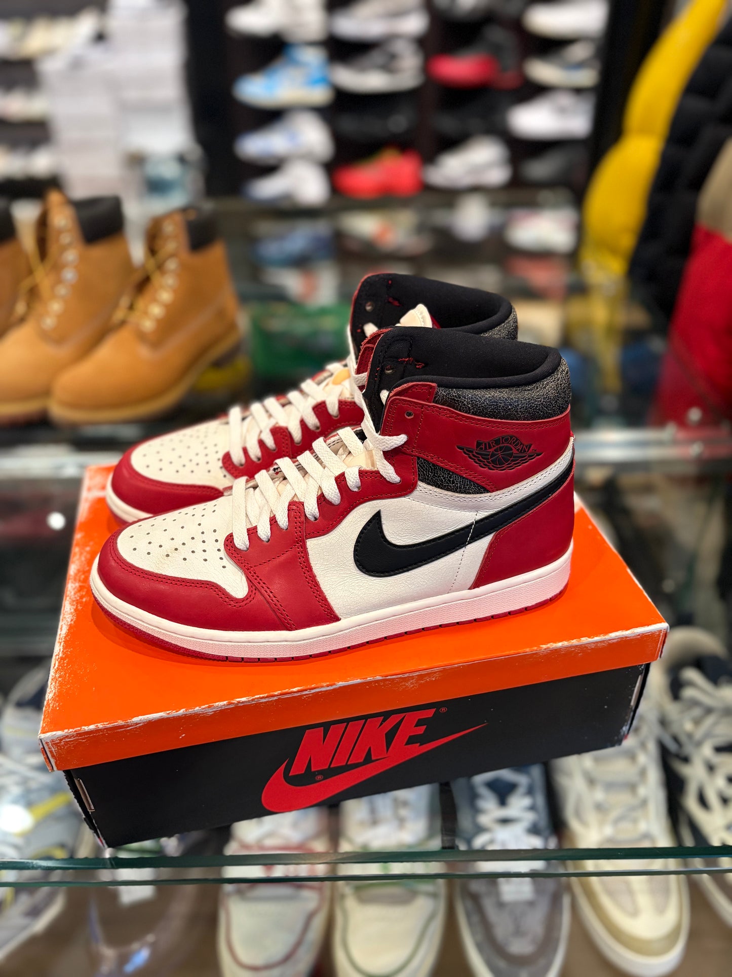 Jordan 1 ‘Lost and Found’ used og box