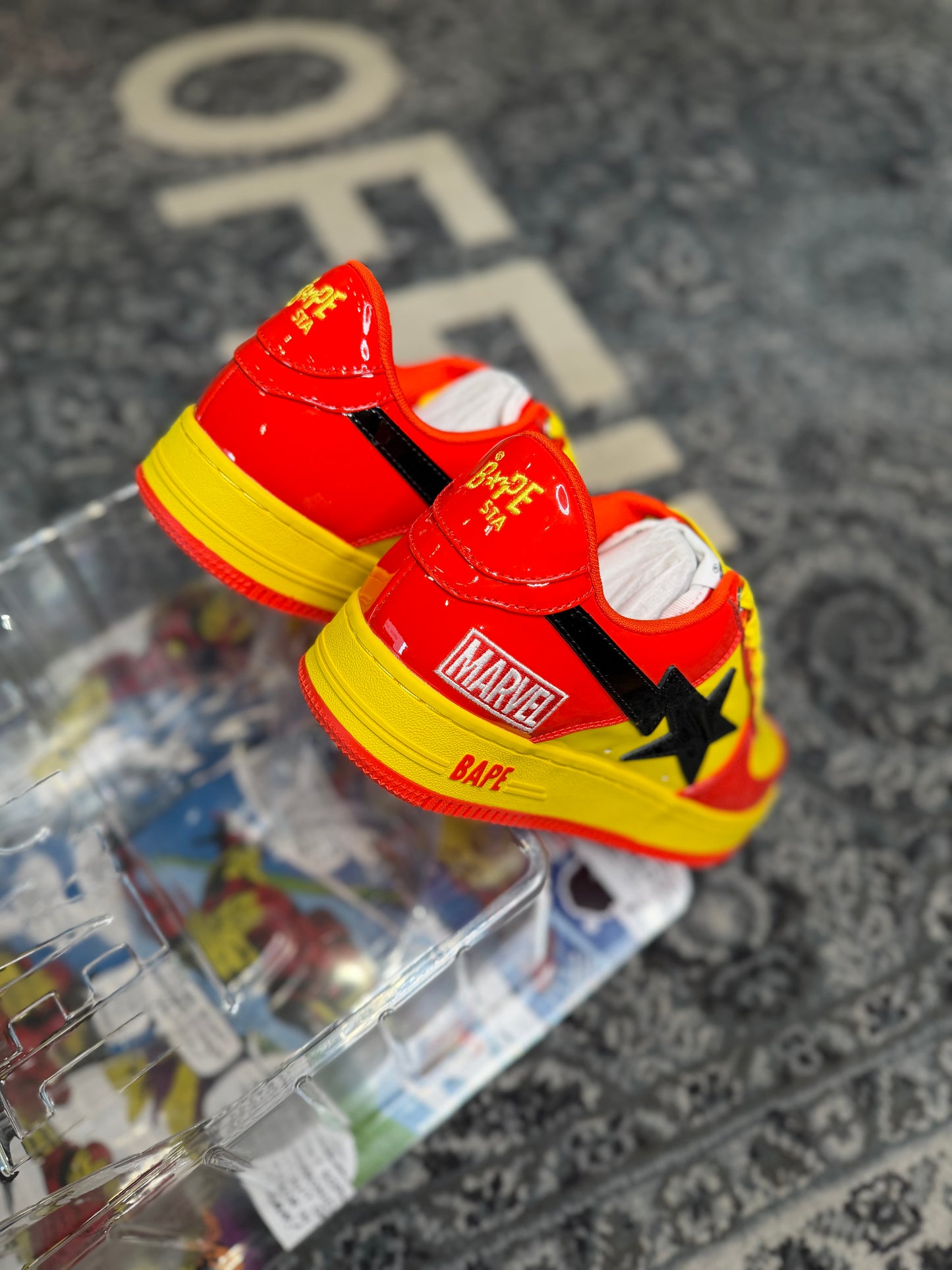 Bapesta x Marvel ‘Iron Man’ Size 9.5 DS OG