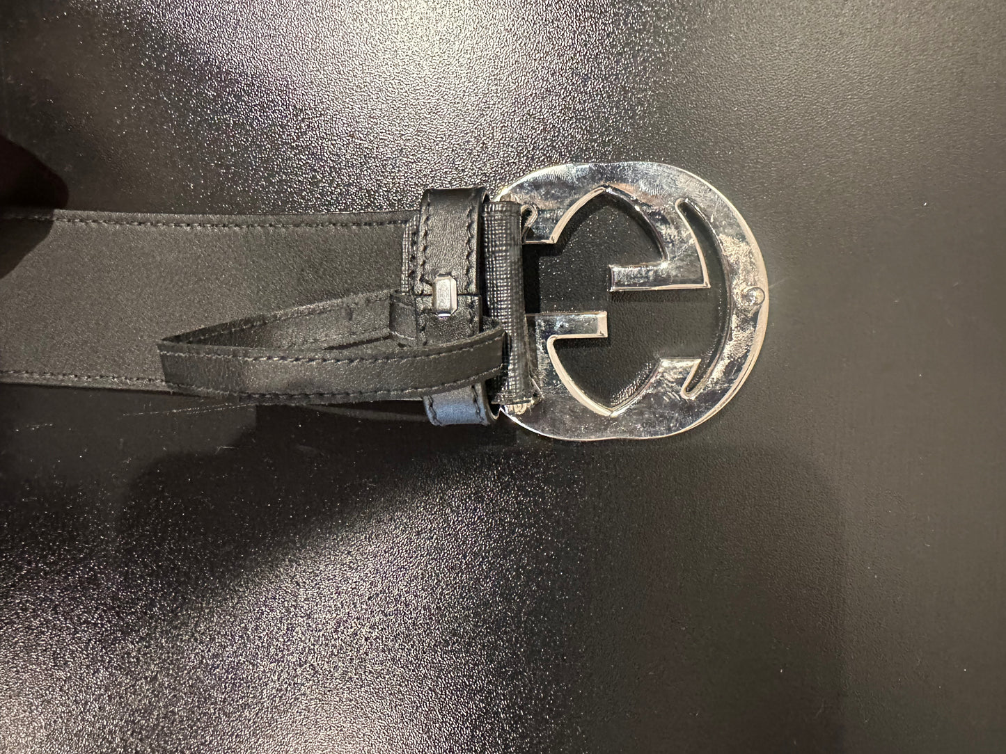 Gucci Monogram Belt Sz 38-42