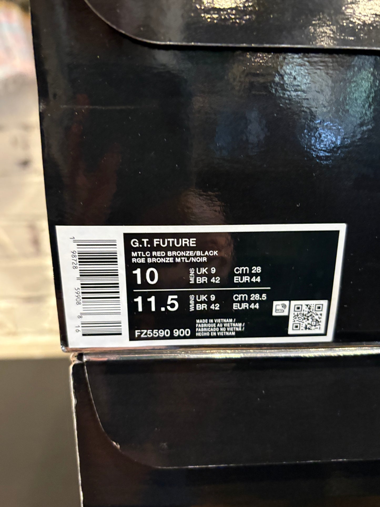 Nike GT Future Metallic Red Bronze DS OG Size 10