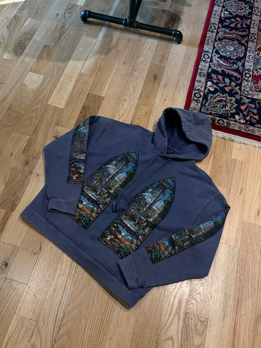 Who Decides War? Hoodie Navy Size Small
