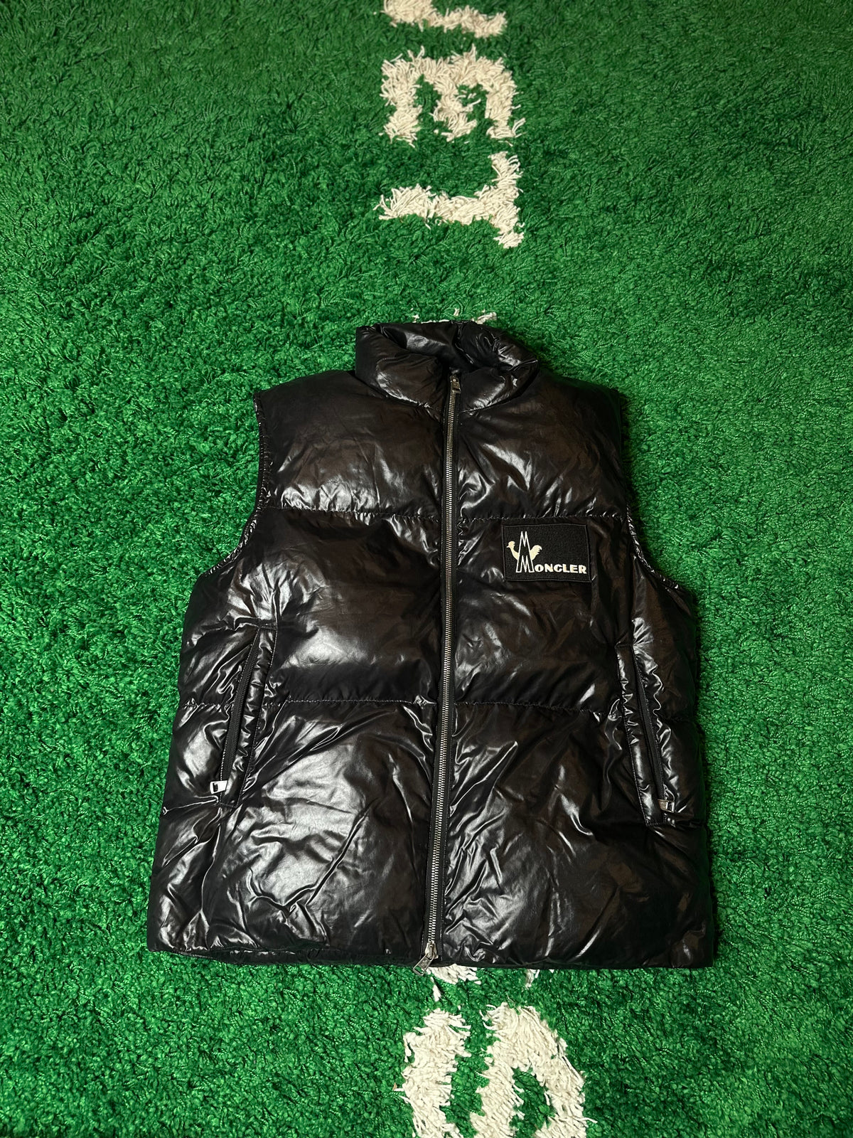 Moncler Puffer Vest Black Size Medium