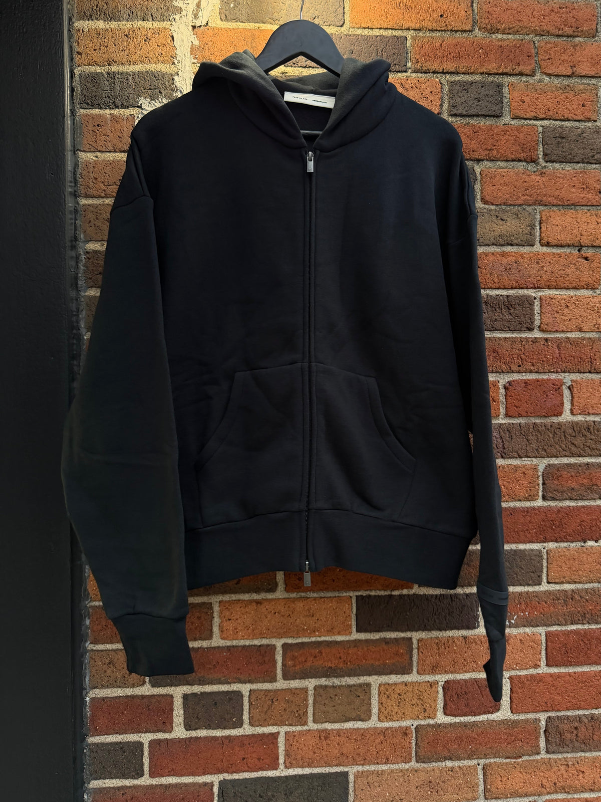 FOG Essentials Zip Hoodie Black DS