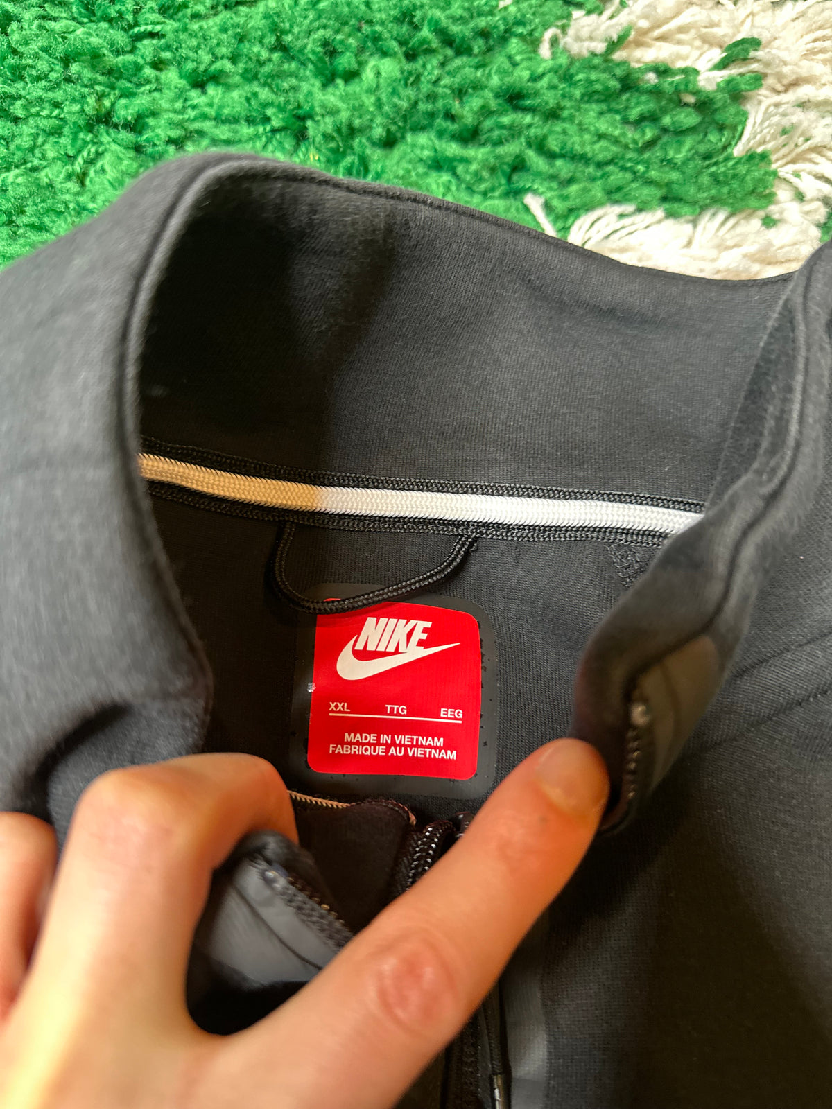 Nike Tech Quarter Zip Black Size XXL