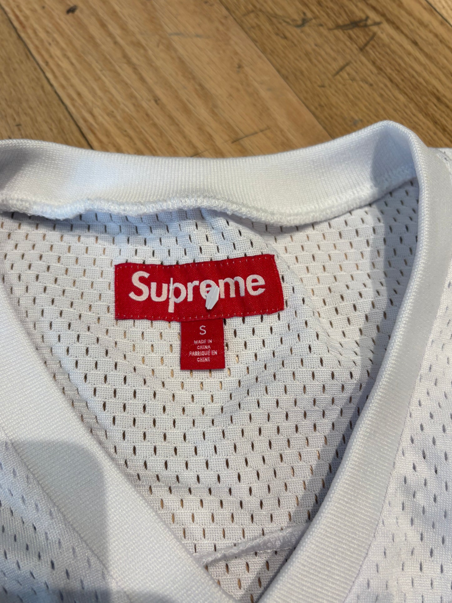 Supreme Spiderweb Football Jersey Size Small