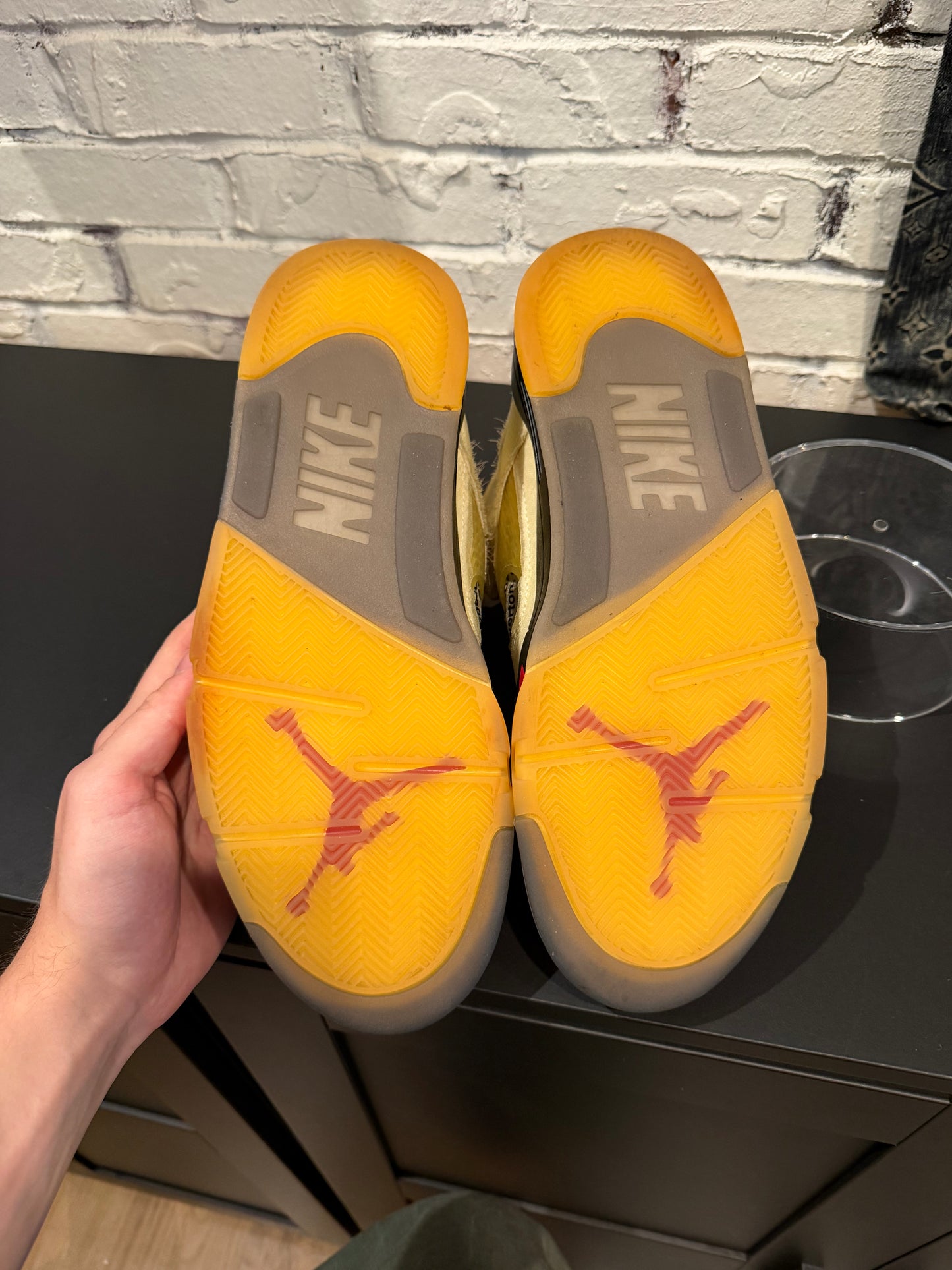 Jordan 5 Retro Off-White Sail Clean NB Size 11