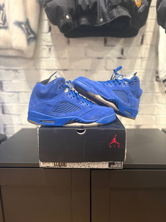 Jordan 5 Retro Blue Suede PO OG Size 11