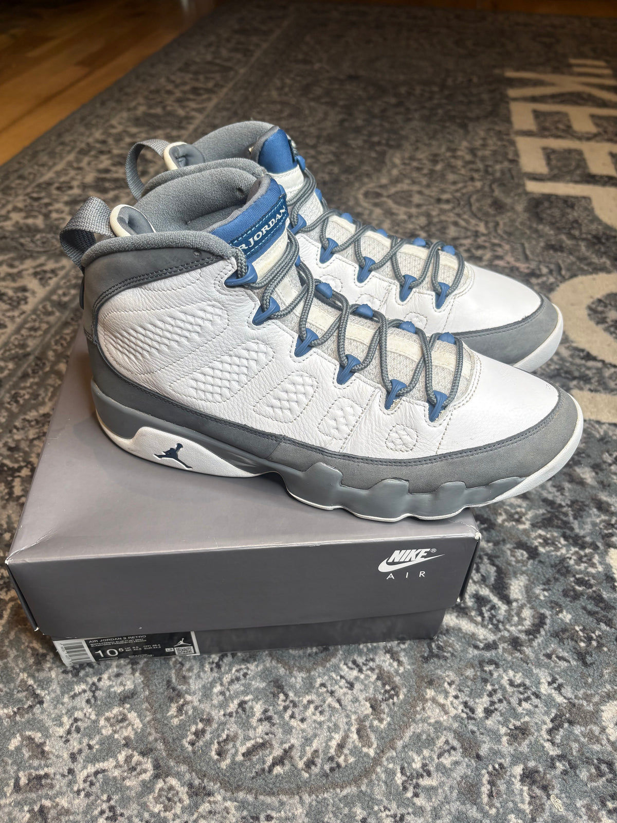 Jordan 9 Retro “Flint” Clean Og Size 10.5