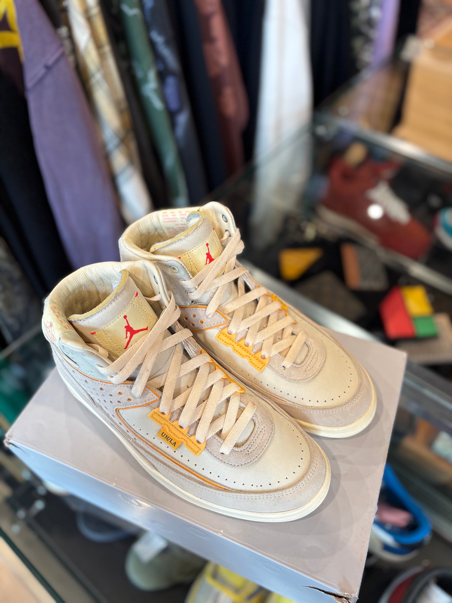 Jordan 2 Retro Union Rattan Clean OG Size 8.5