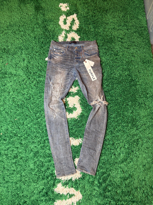 Purple Jeans Blue Distressed Size 29