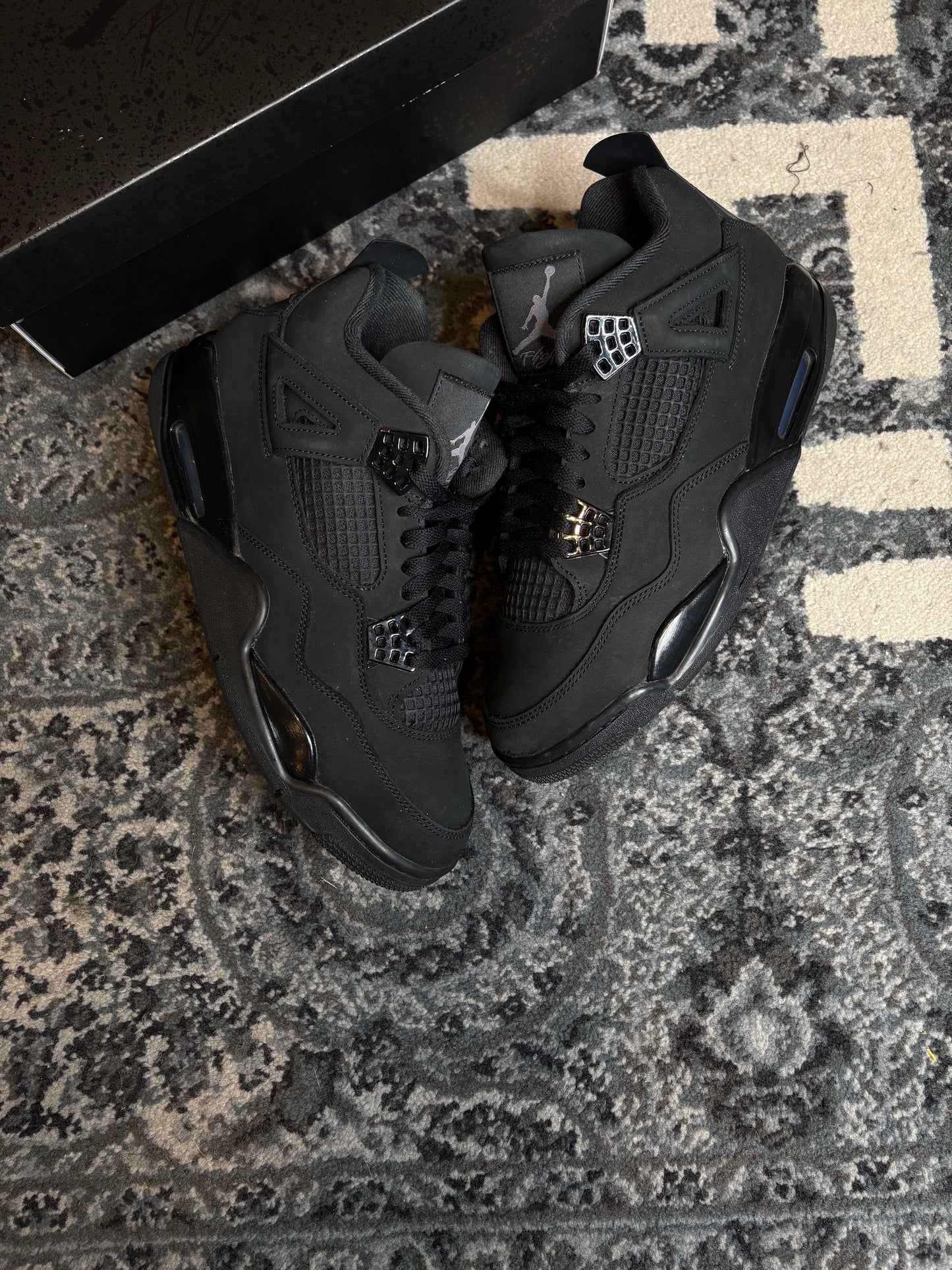 Jordan 4 Retro “Black Cats” Clean Og Size 10