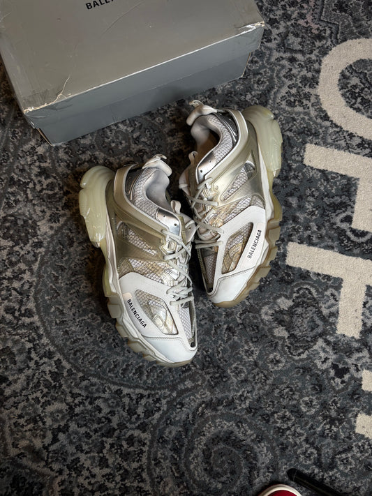 Balenciaga Track Clear Sole “Light Grey” Clean Og Size 14(47 EU)