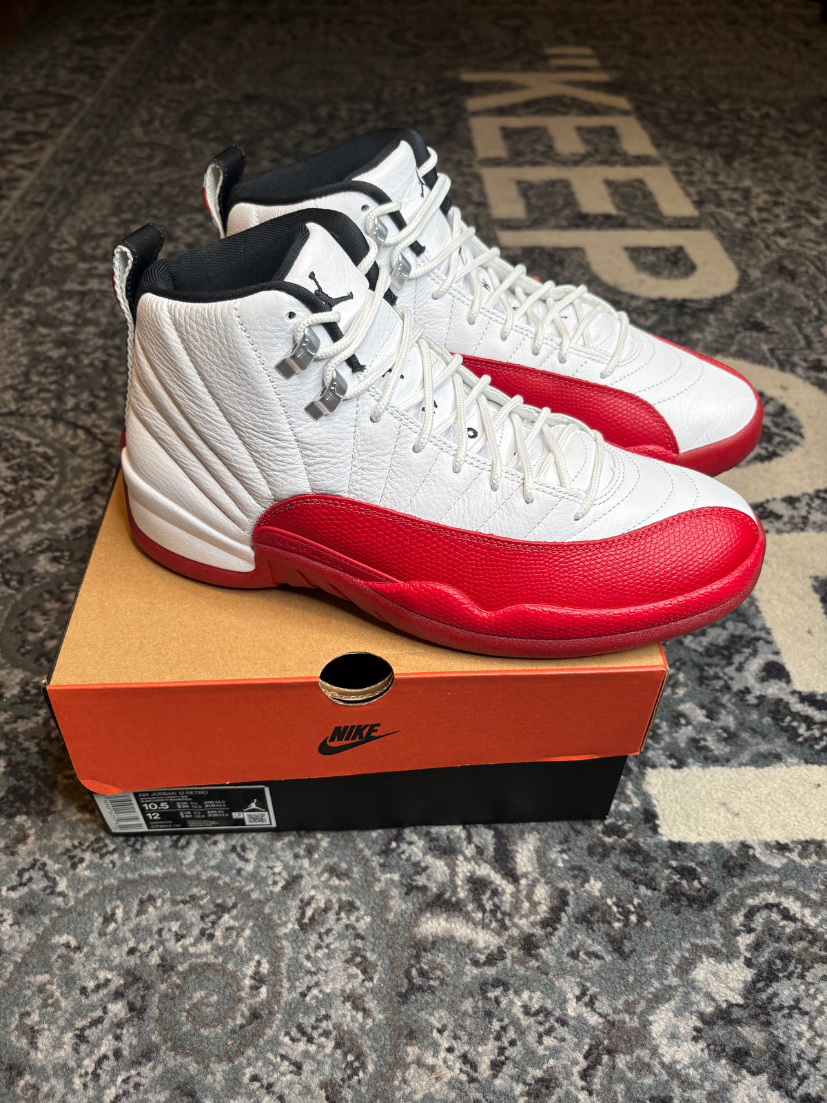 Jordan 12 Retro “Cherry” Clean Og Size 10.5