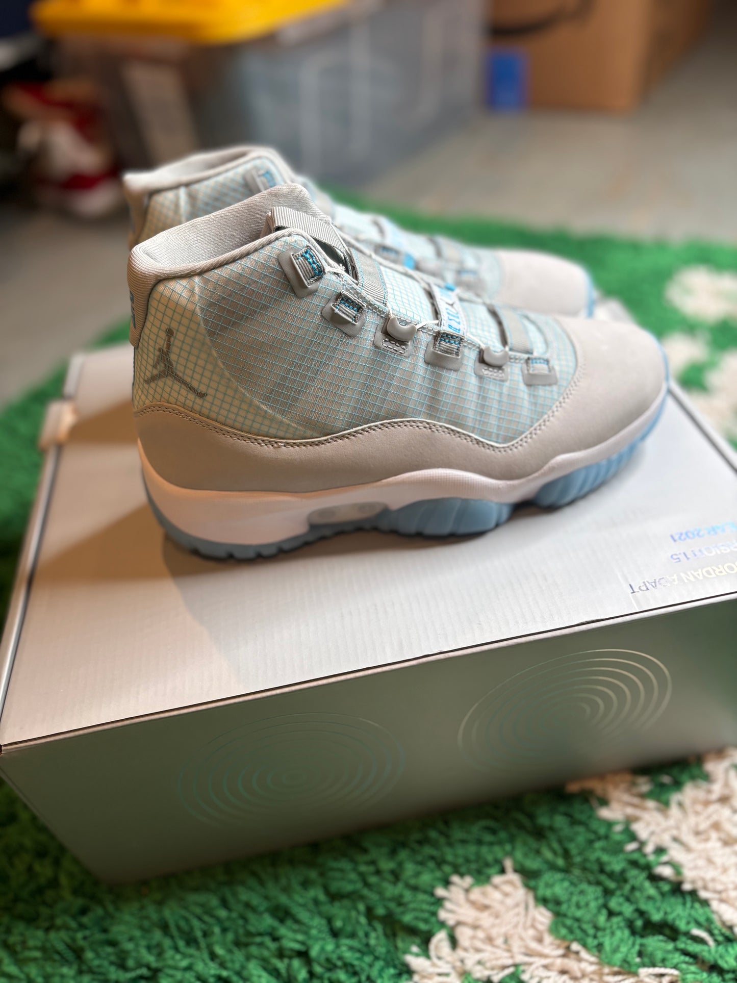 Jordan 11 Retro “Adapt Powder Blue” Ds Og Size 7