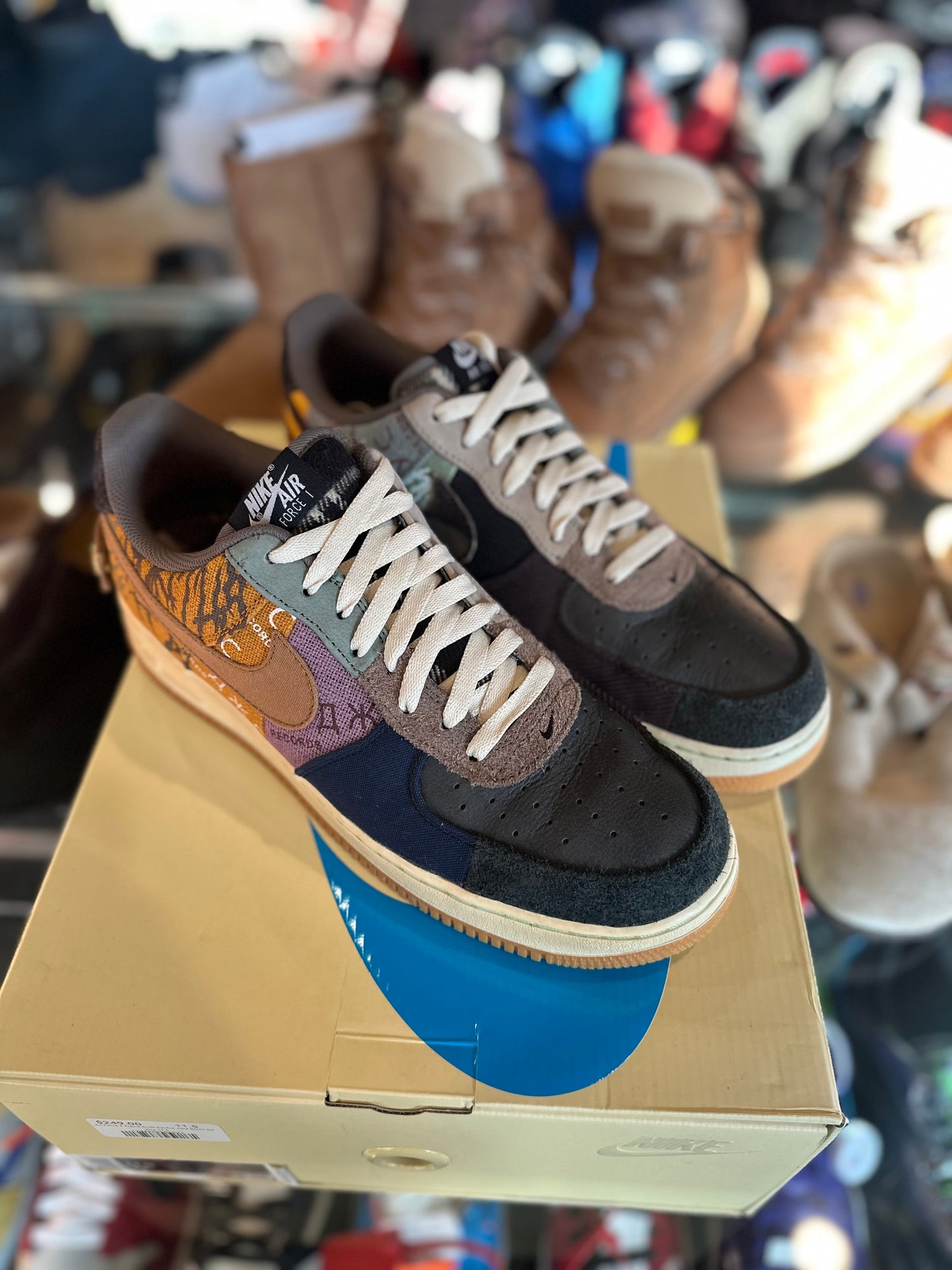 Air Force 1 Travis Scott Cactus Jack Clean OG Size 11.5