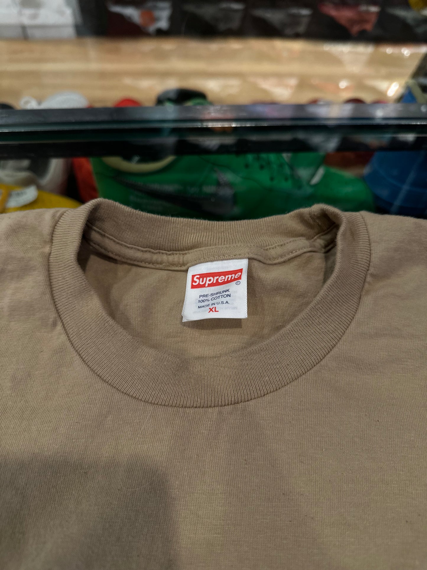 Supreme Hell Tee Tan Size XL