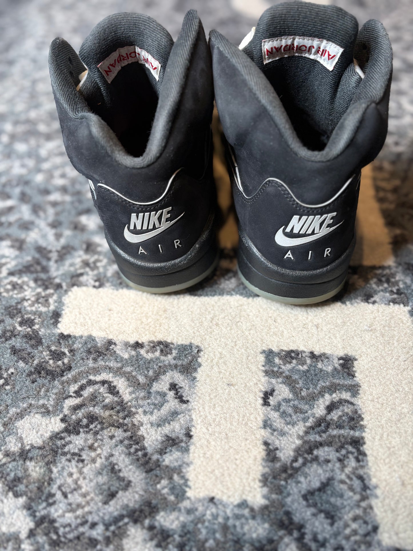 Jordan 5 Retro “Black Metallic” Po Nb Size 11