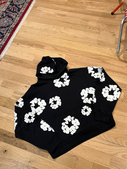 Denim Tears Wreath Hoodie Black Size XXL
