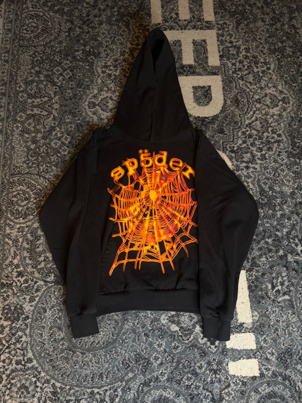 Spider Og Web V2 Hoodie “Black” Po Size Medium