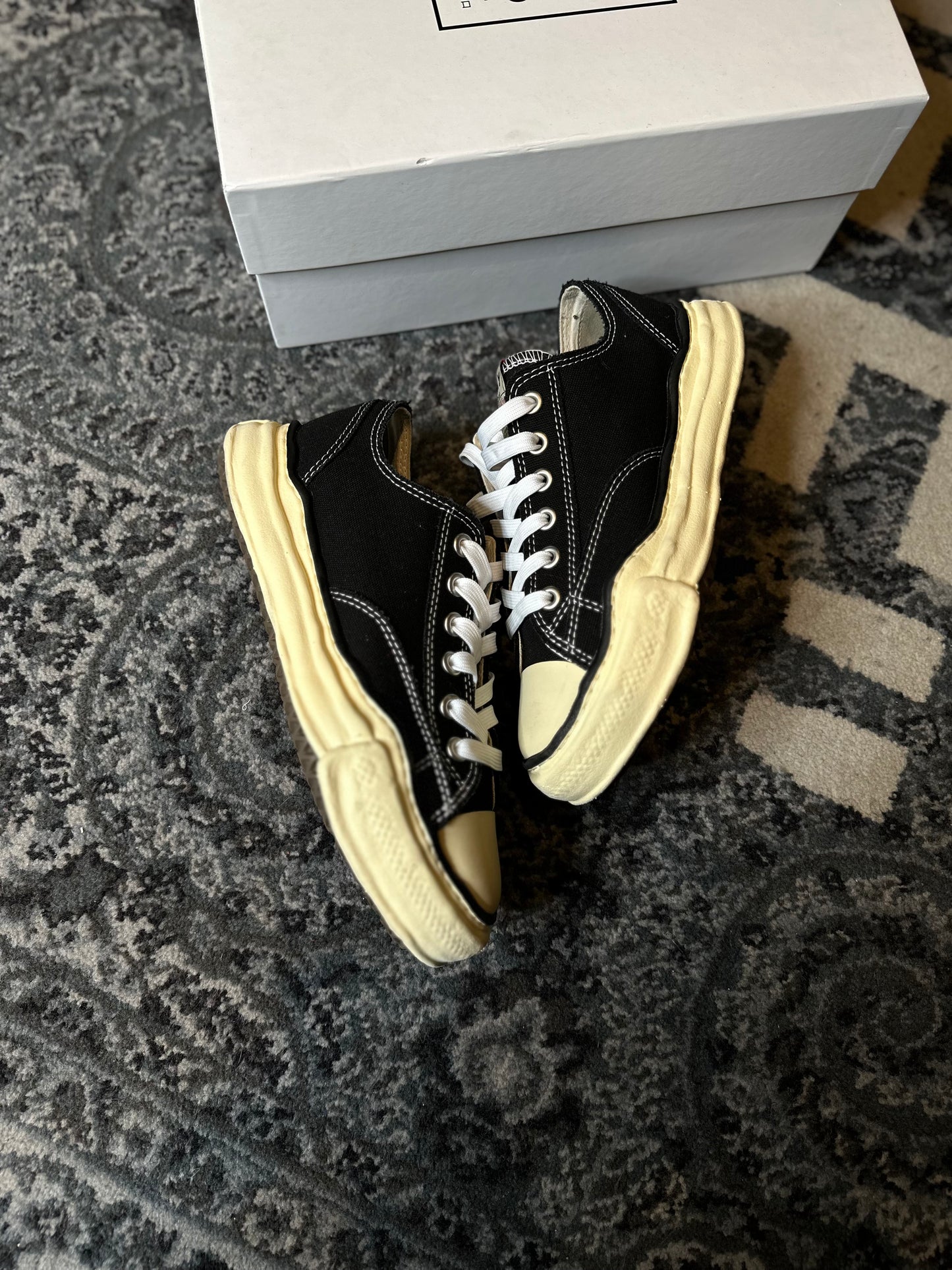 Maison Mihara Yasuhiro Peterson Sole Canvas Clean OG Size 7