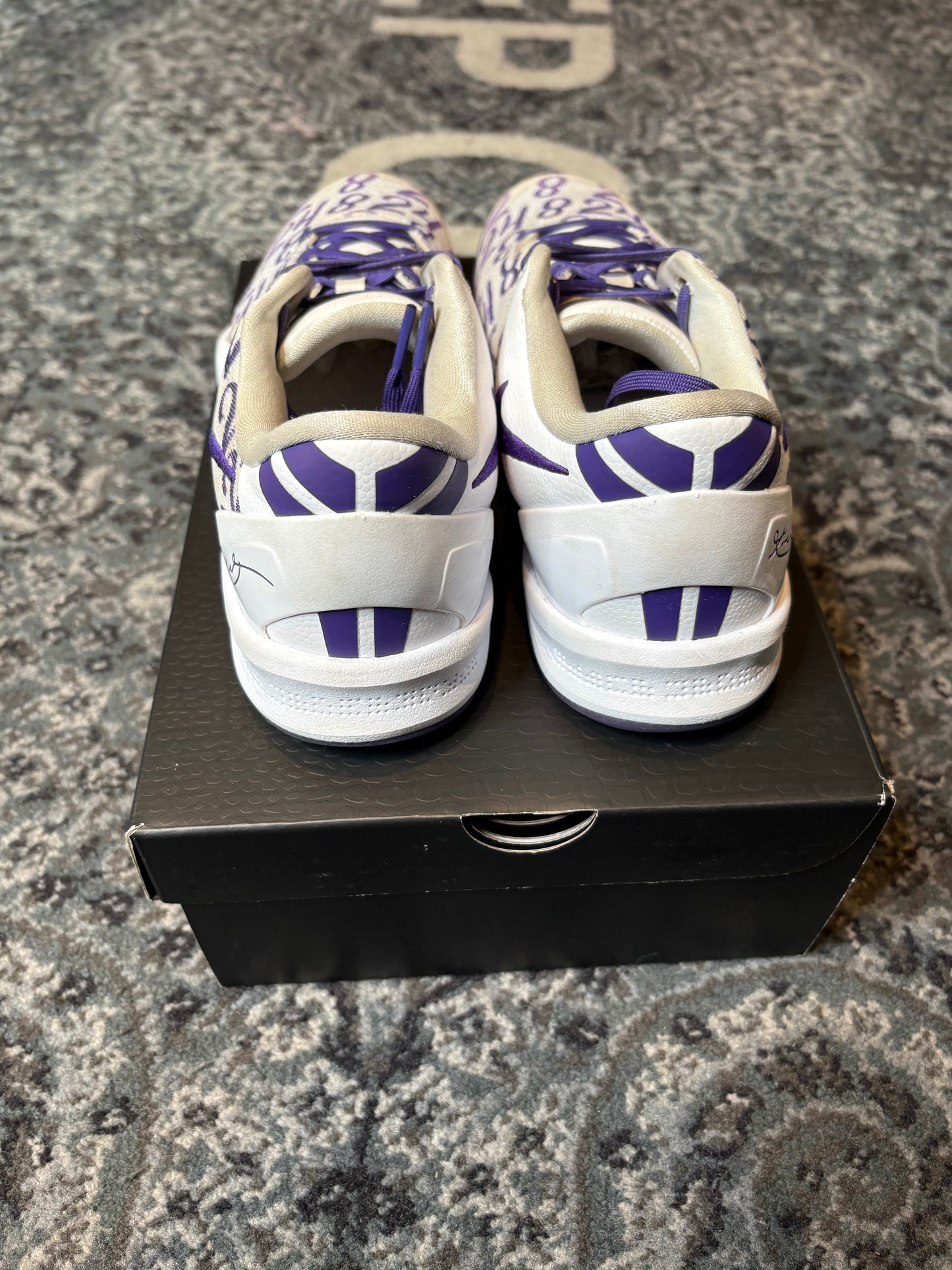 Kobe 8 Protro “Court Purple” Po Og Size 9.5