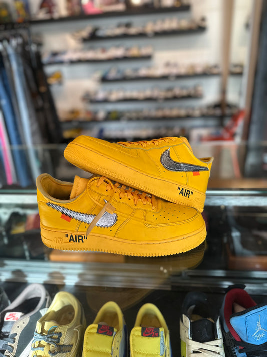 Air Force 1 Off-White ICA Lemonade Clean NB Size 10.5