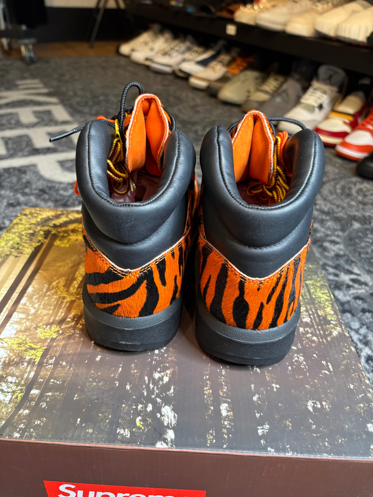 Timberland Field Boot Mid Lace Up “Supreme Tiger” Clean Og Size 10.5