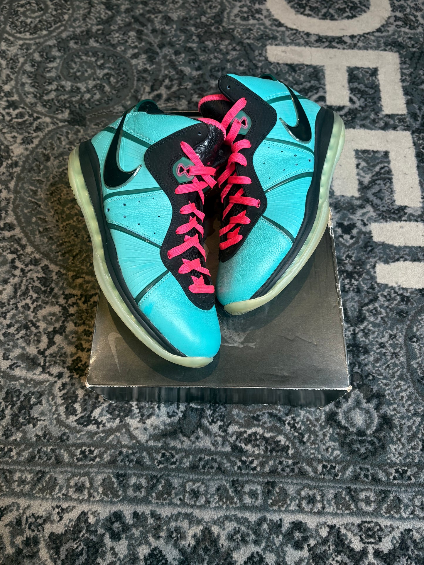 LeBron 8 “South Beach” Clean Og Size 11.5