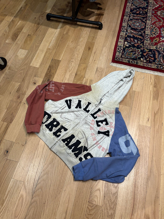 Vale Multicolor Zip Hoodie Size Medium