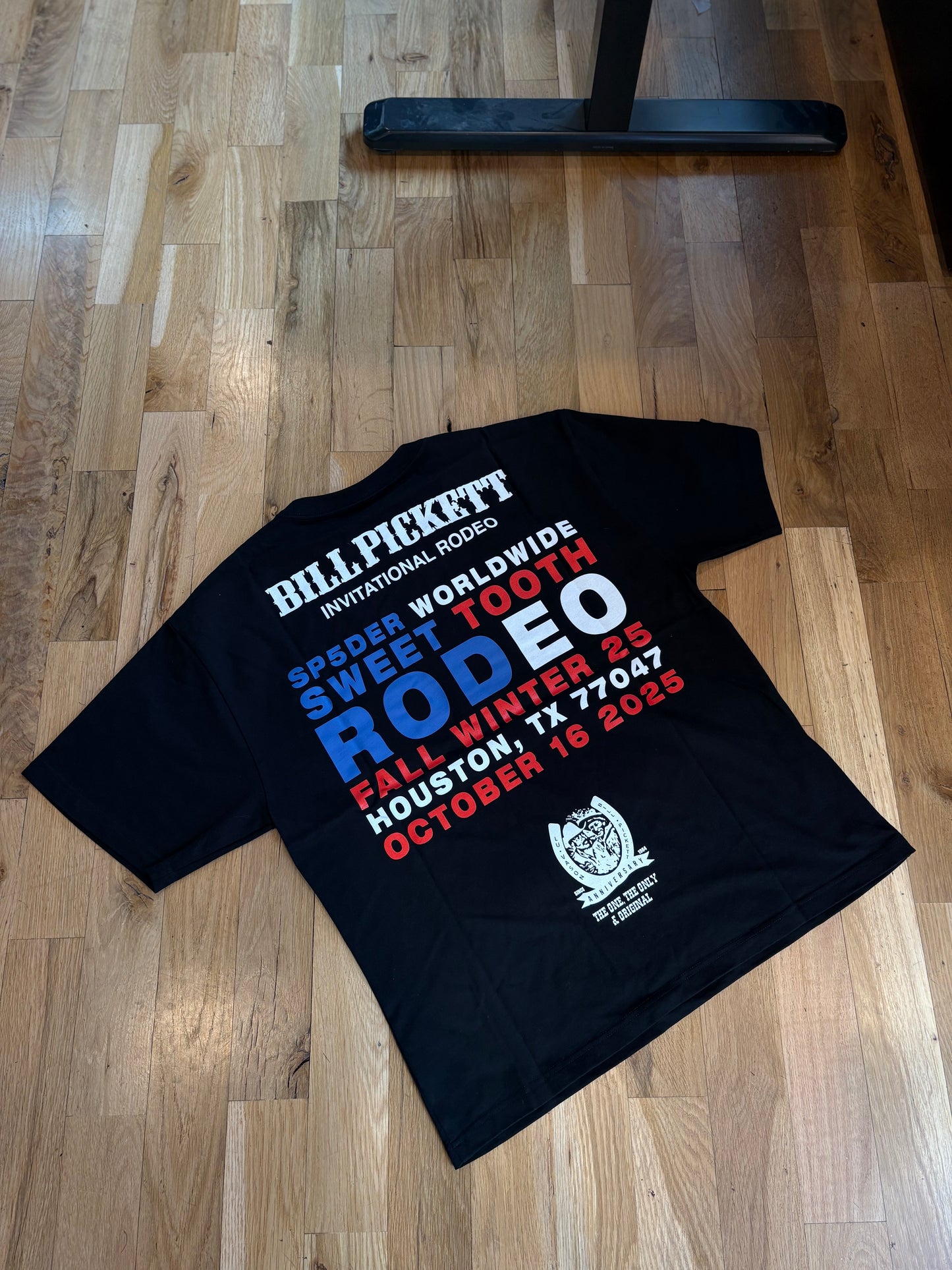 Sp5der TX Flag Tee Black DS