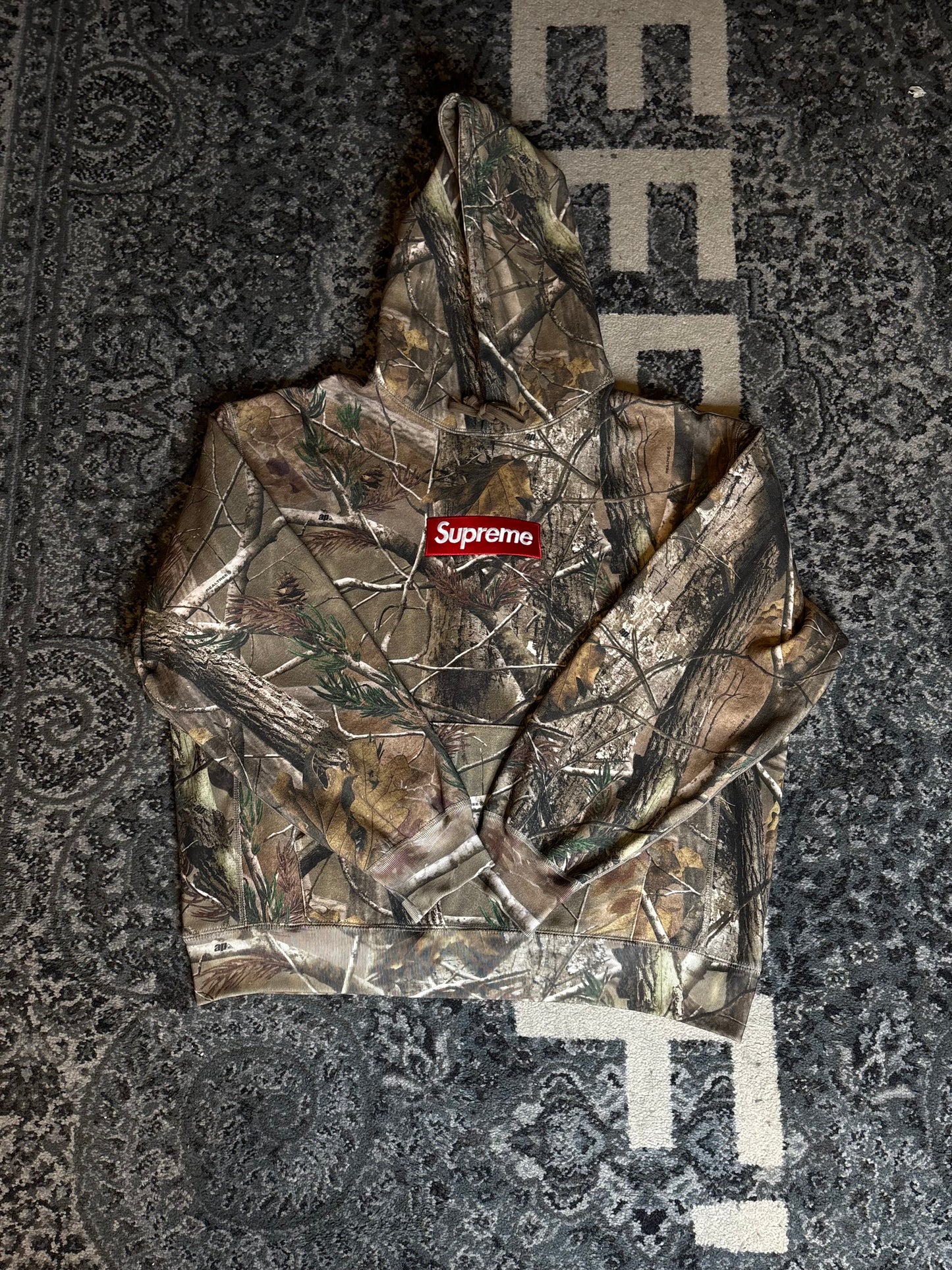 Supreme Box Logo Hoodie “RealTree Ap Camo” Po Size Large