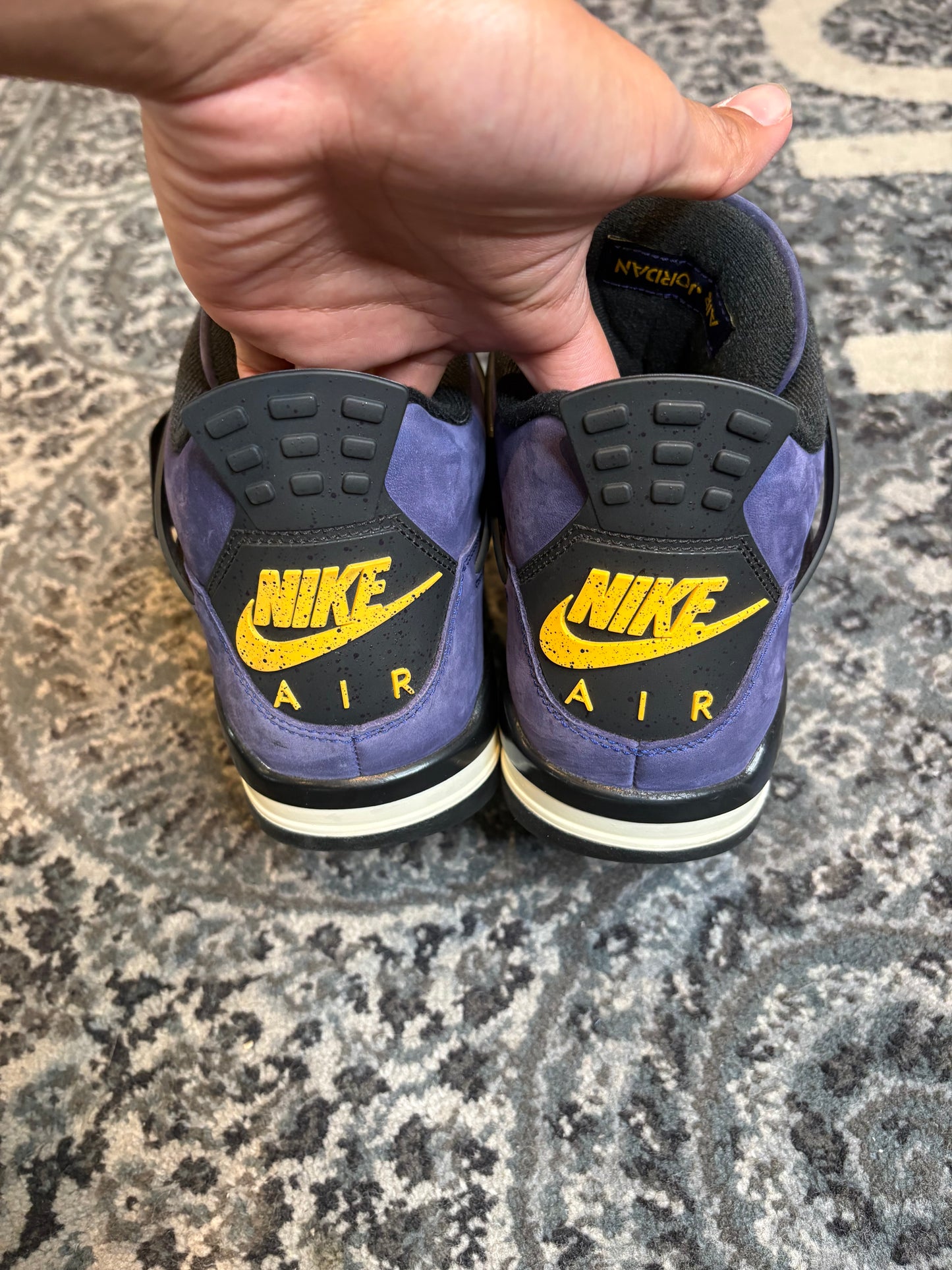Jordan 4 Retro “Lakers” Clean Og Size 11